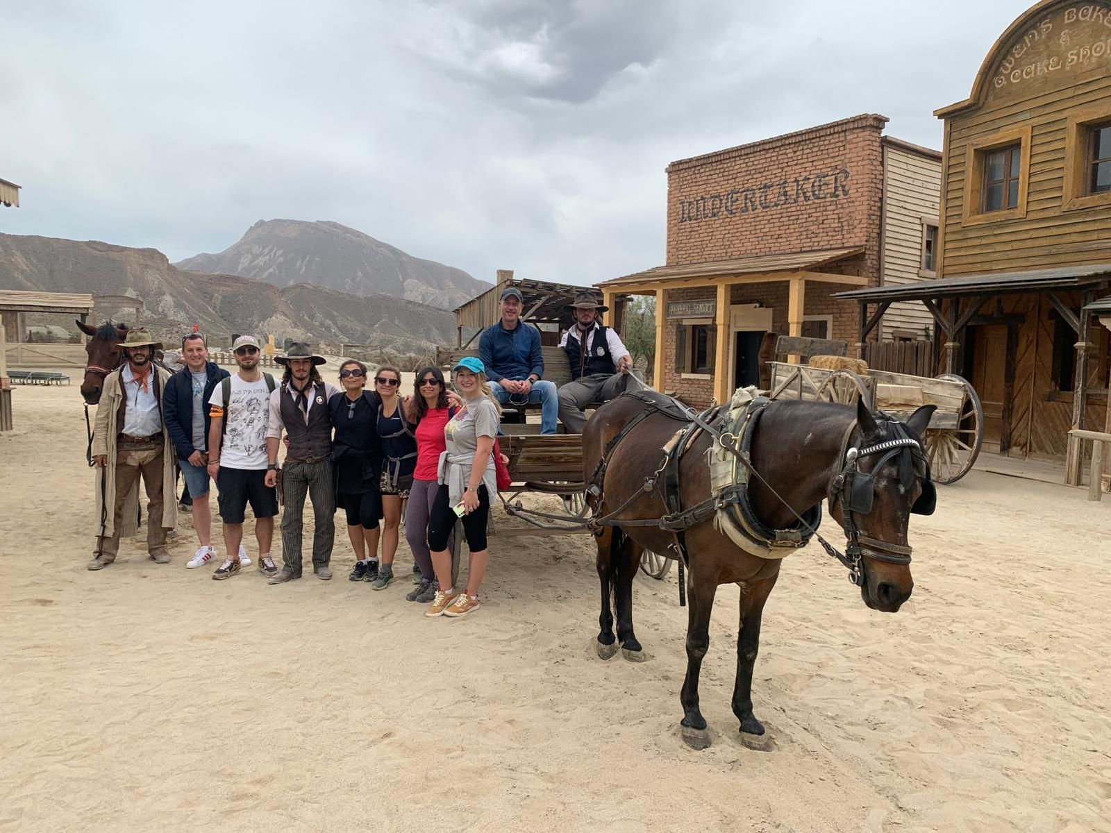 Visita al MiniHollywood.