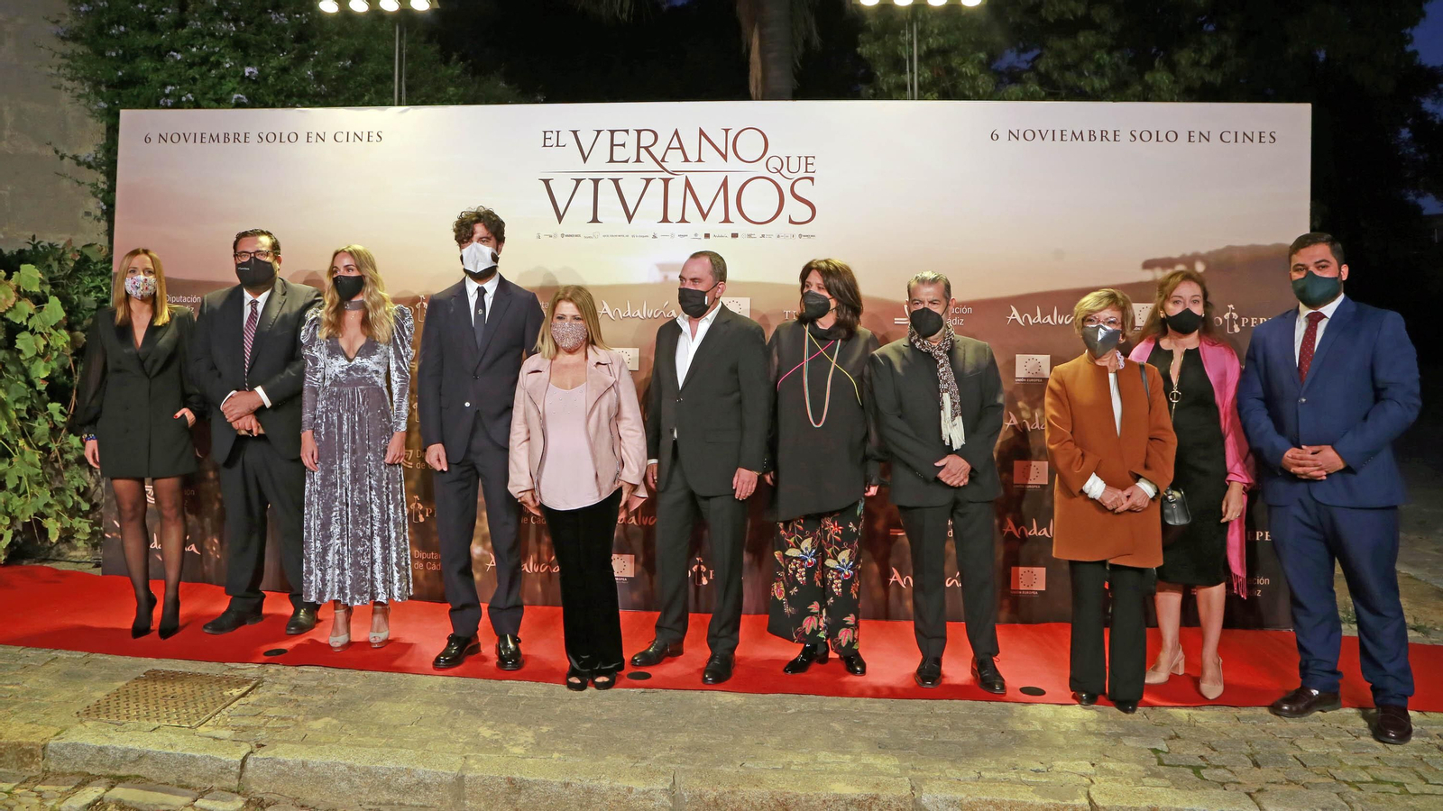 Photocall de la película 'El verano que vivimos' en González Byass