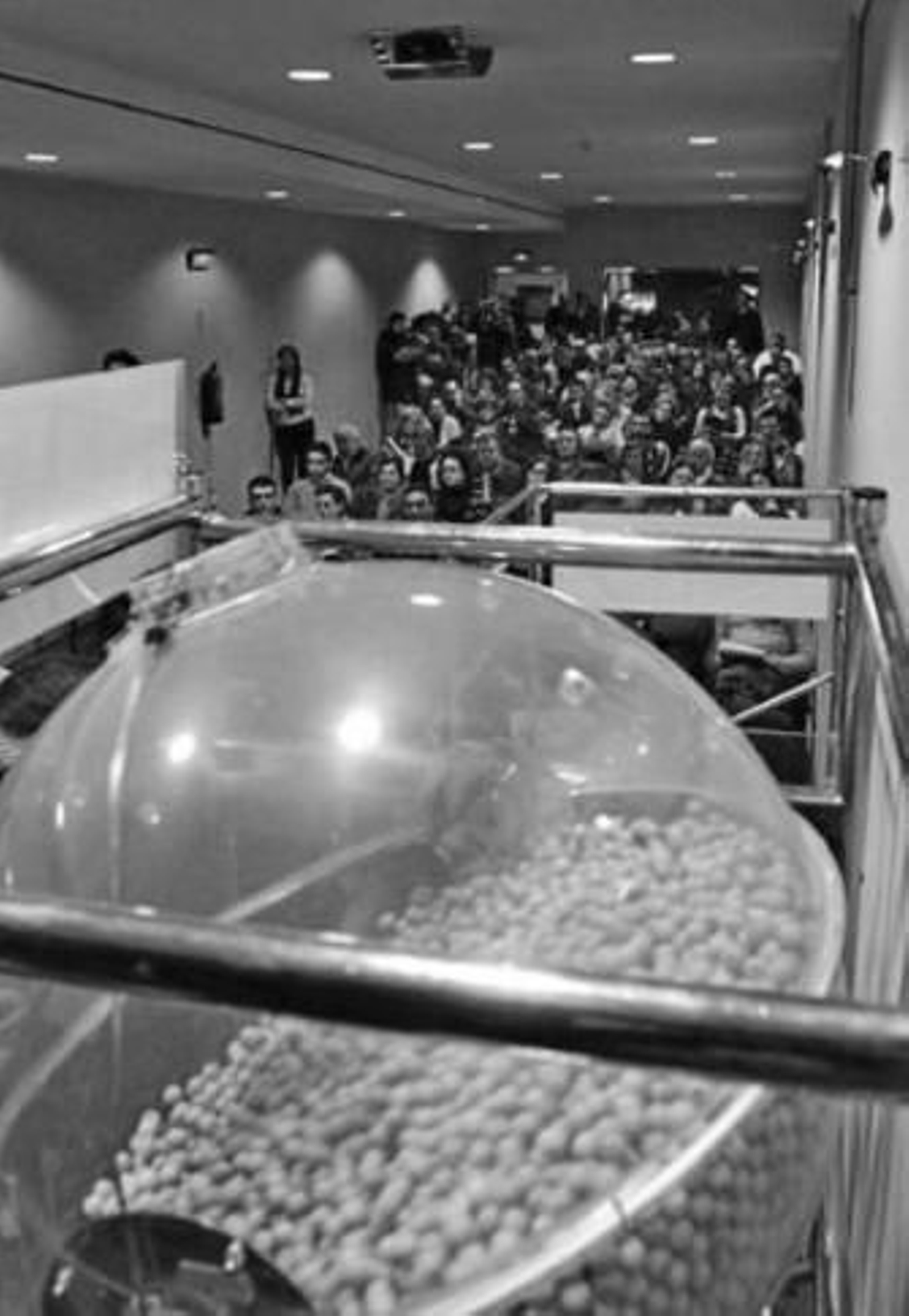 Imagen de los participantes en uno de los sorteos deVimcorsa.