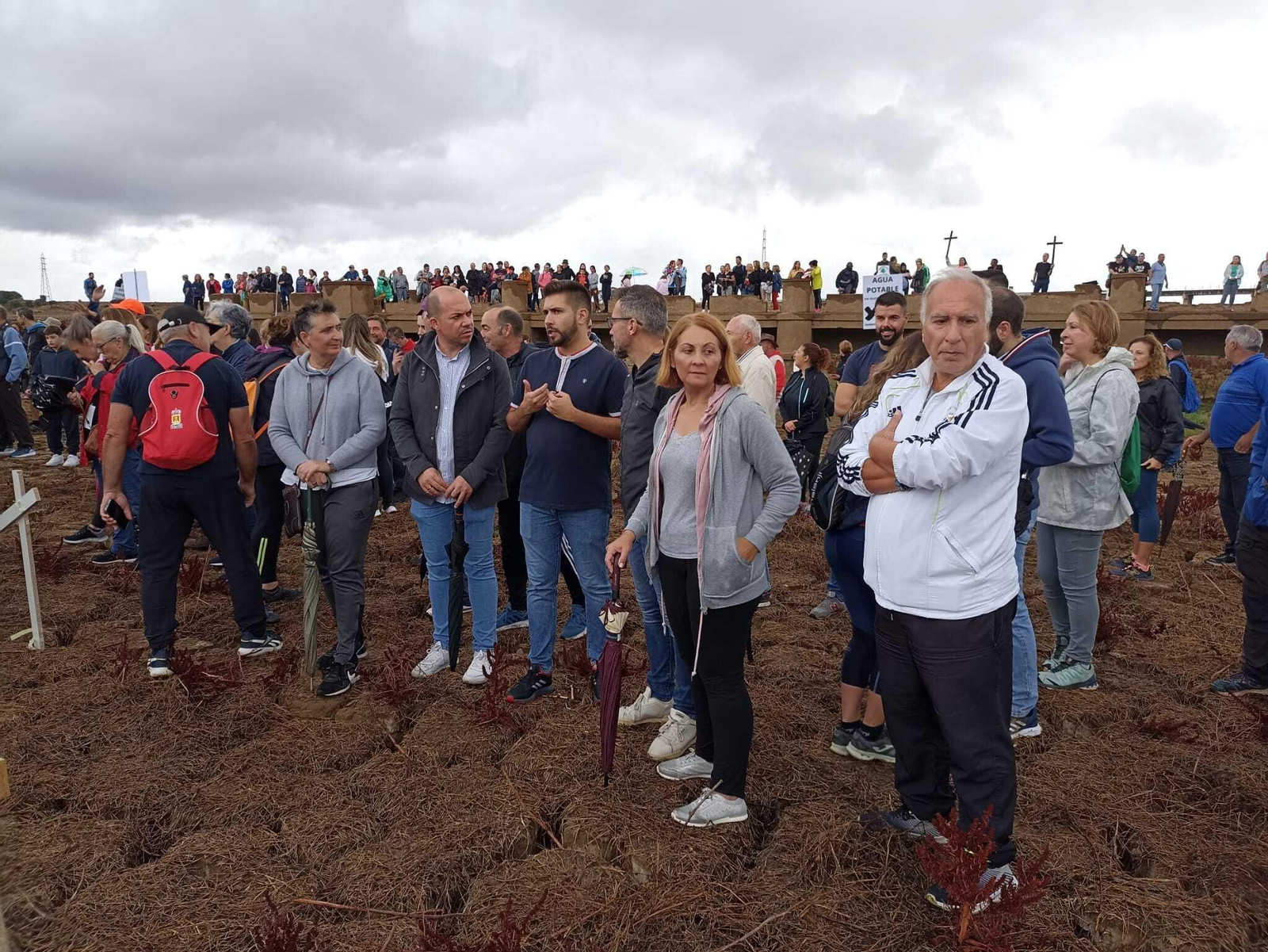 Las imágenes de la marcha a Sierra Boyera para exigir agua potable para el Norte de Córdoba