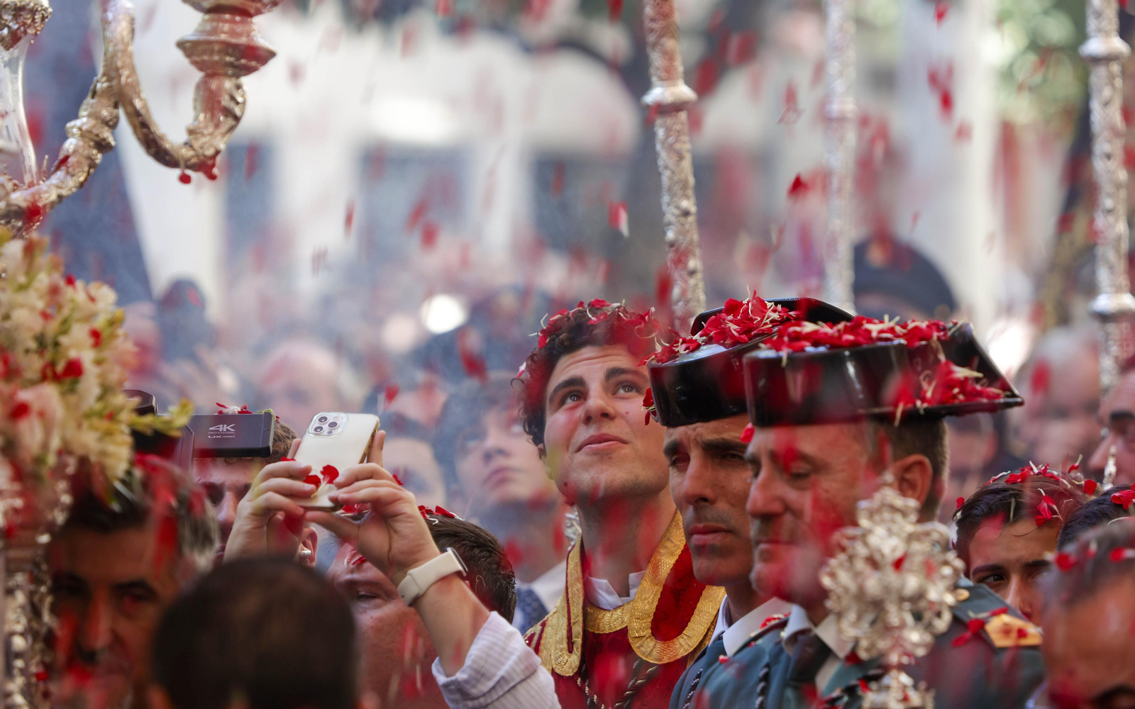Imágenes del regreso de la Virgen de las Mercedes a su templo