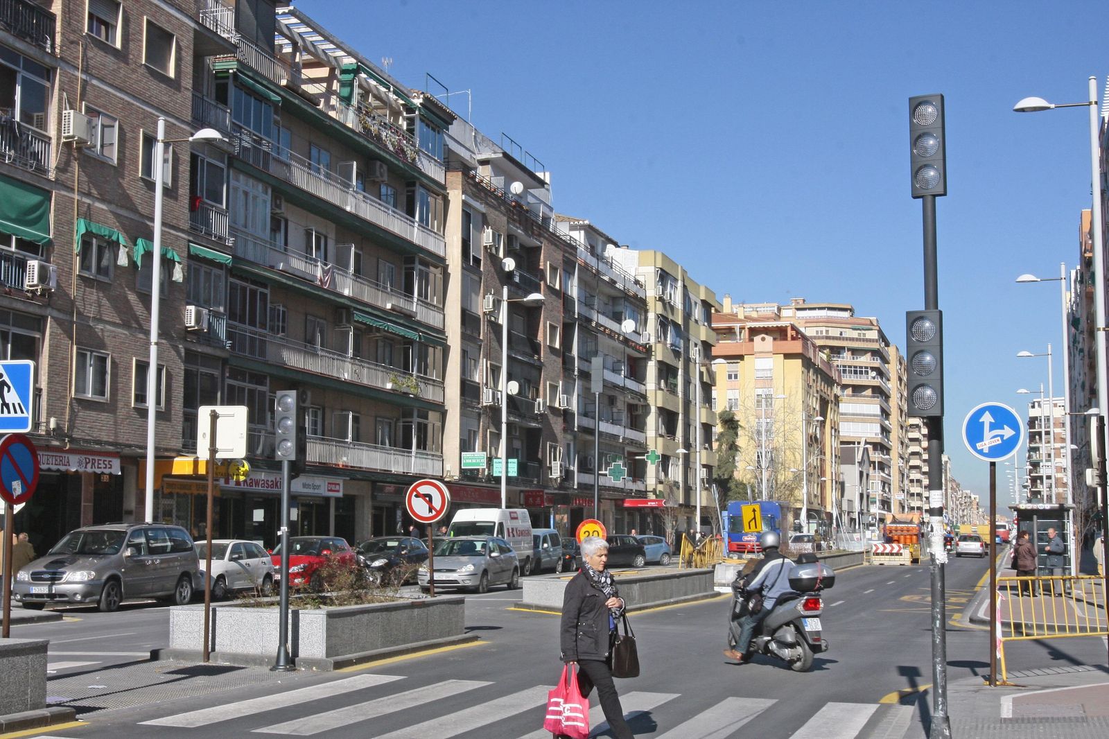 La agresión tuvo lugar en la zona de Camino de Ronda cercana al helicóptero
