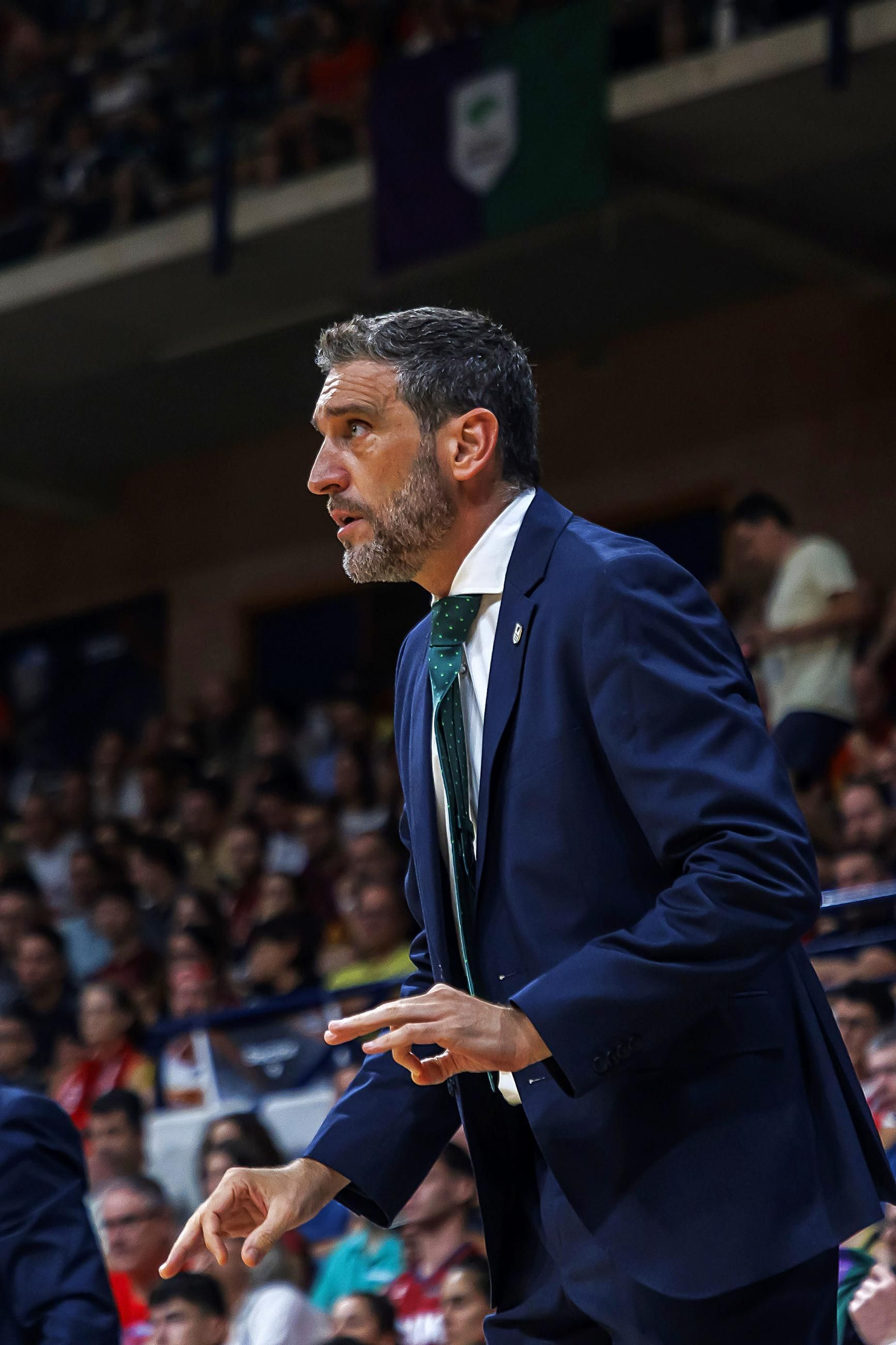 Ibon, durante la semifinal.