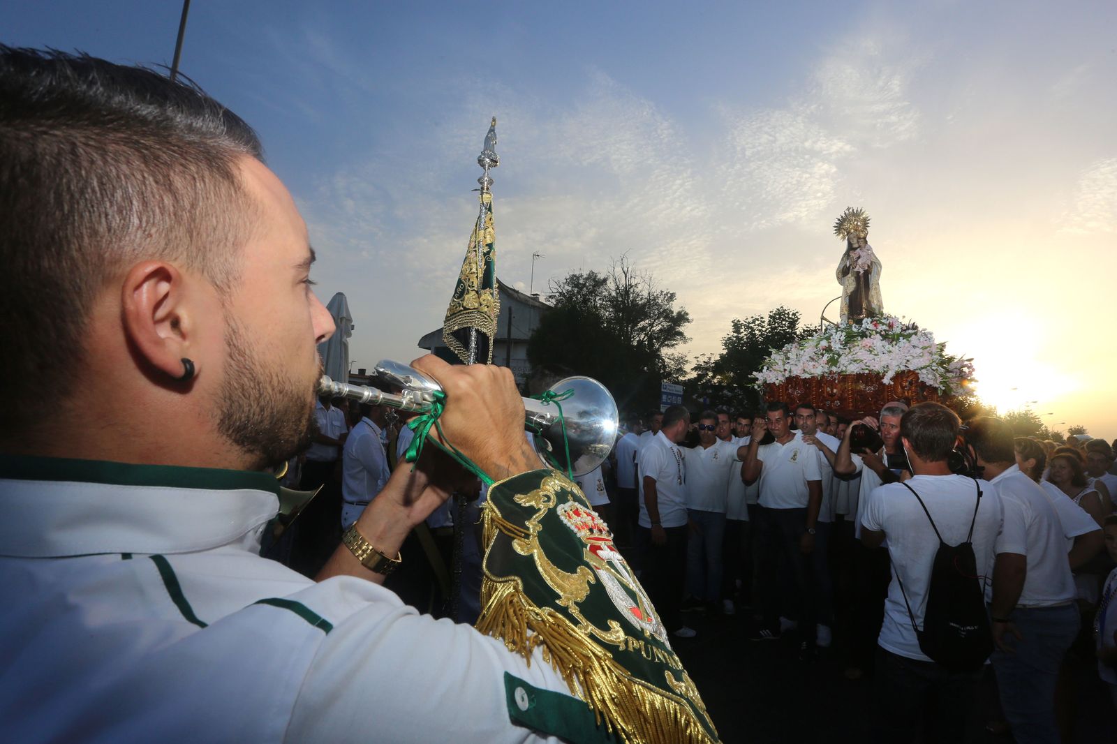Procesión de la Virgen del Carmen en Punta Umbría