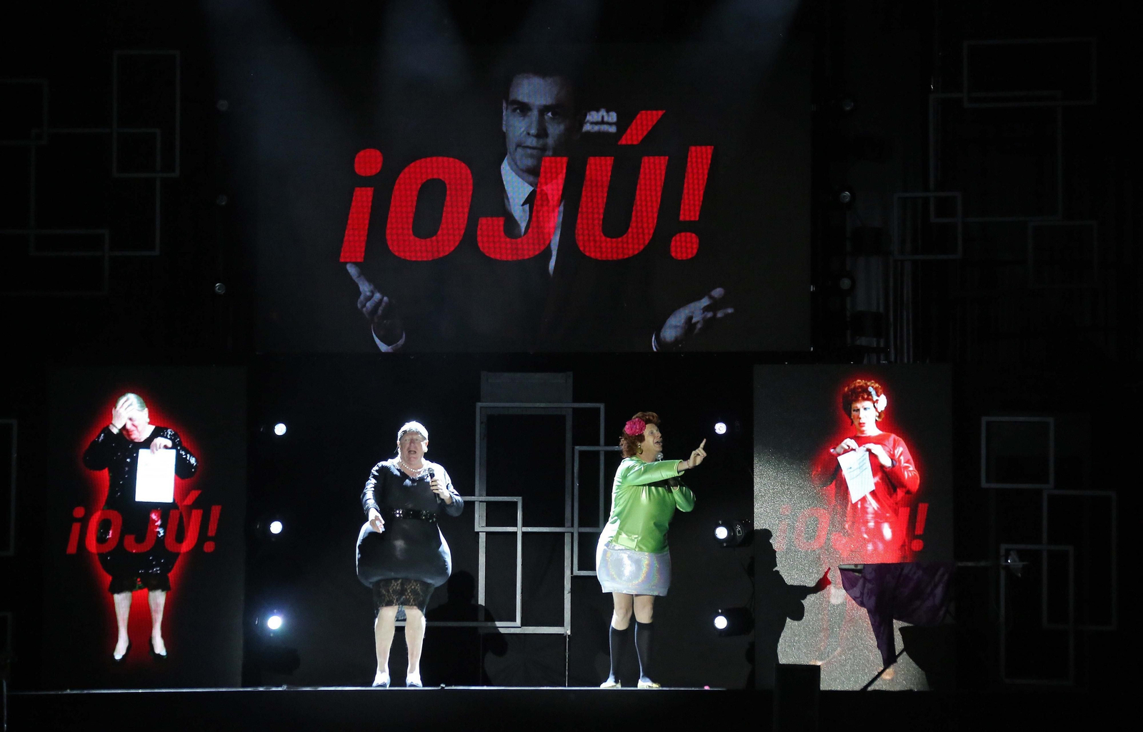 Fotos del espectáculo  de Los Morancos en La Línea