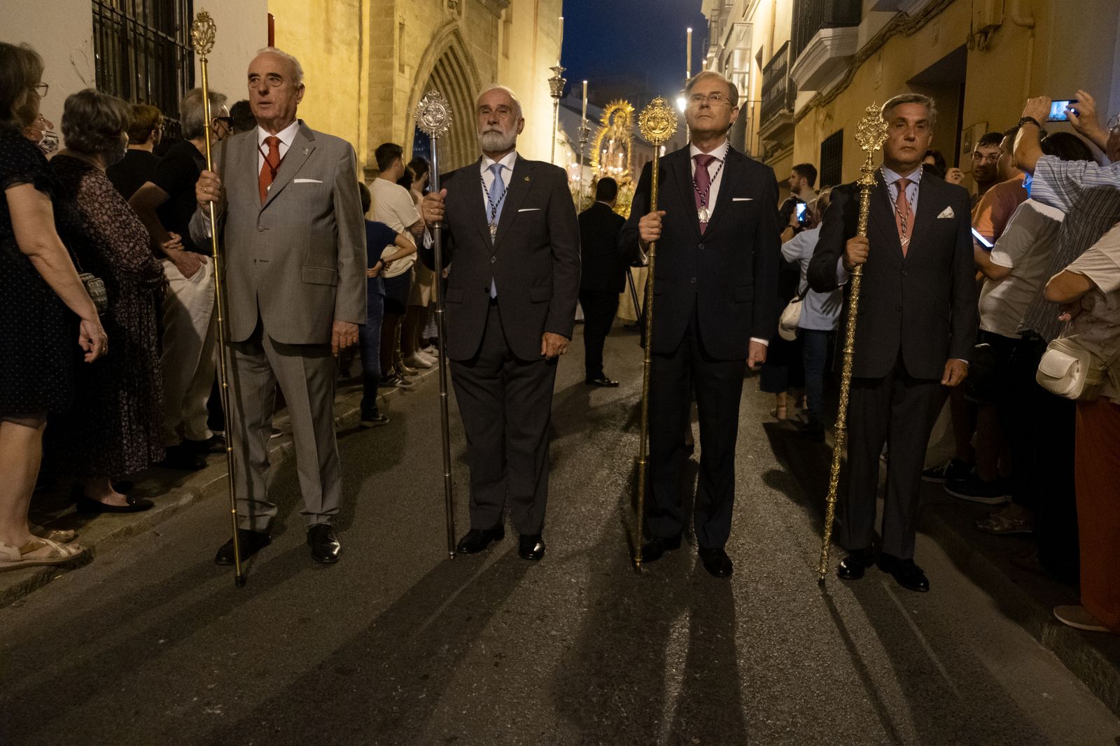 Las imágenes de la procesión de la Virgen de la Luz, en San Esteban