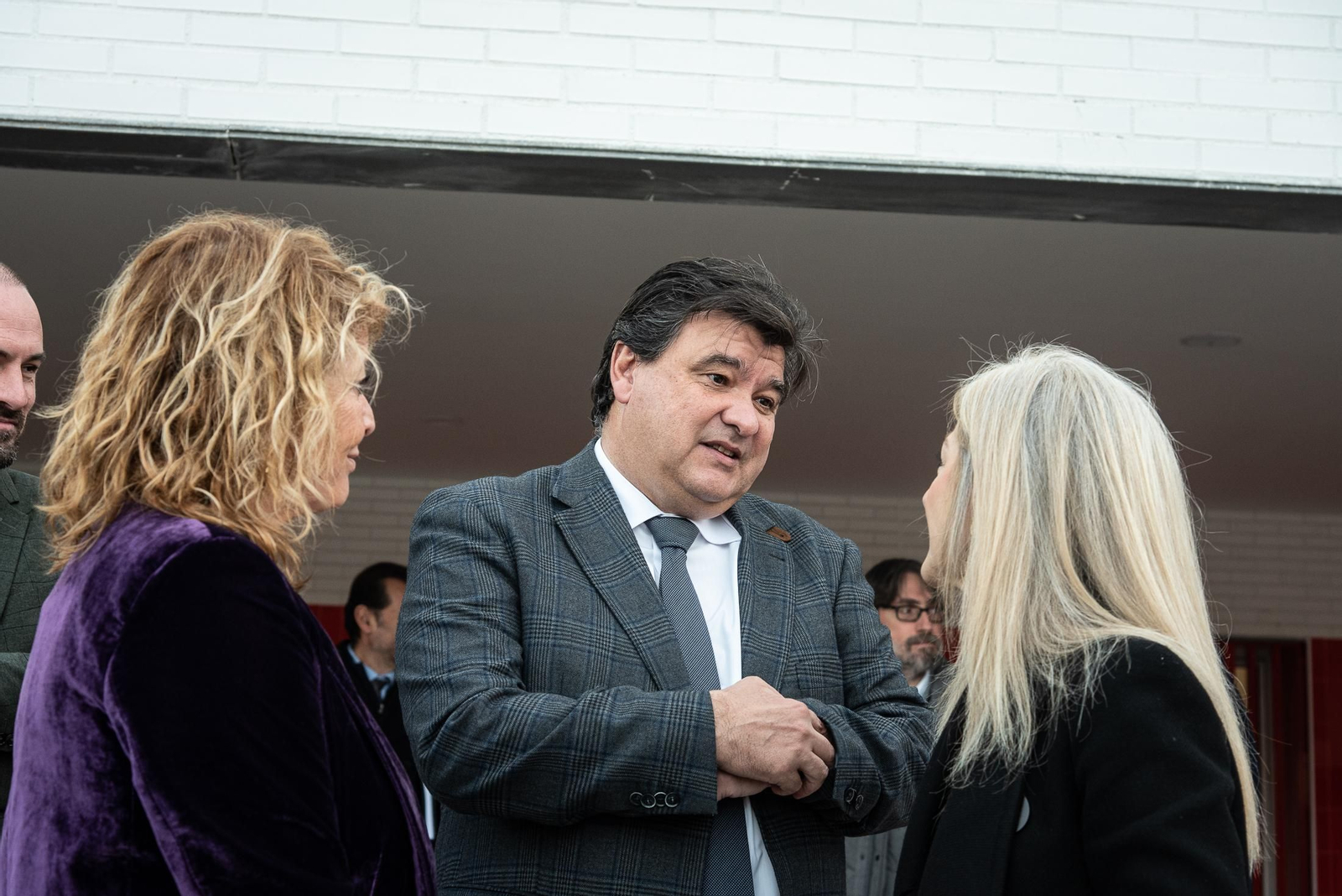 Imágenes de la visita de la Consejera de Desarrollo Educativo y Formación Profesional al nuevo colegio del Ensanche