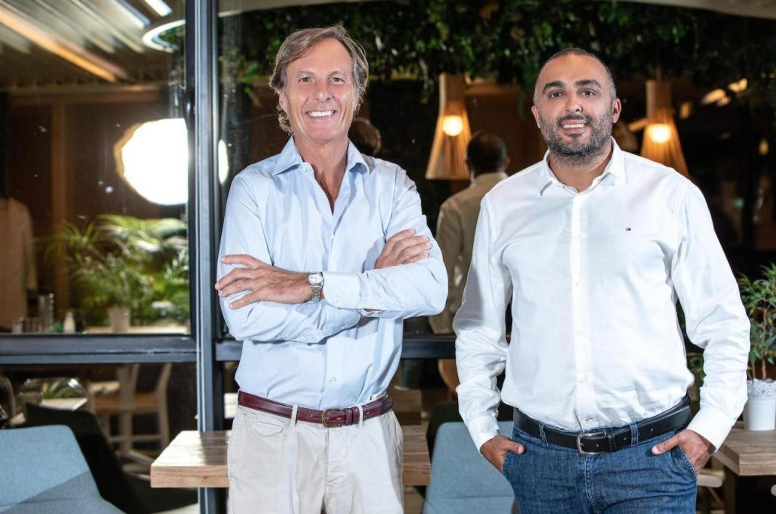 Responsables de la startup malagueña Docline.