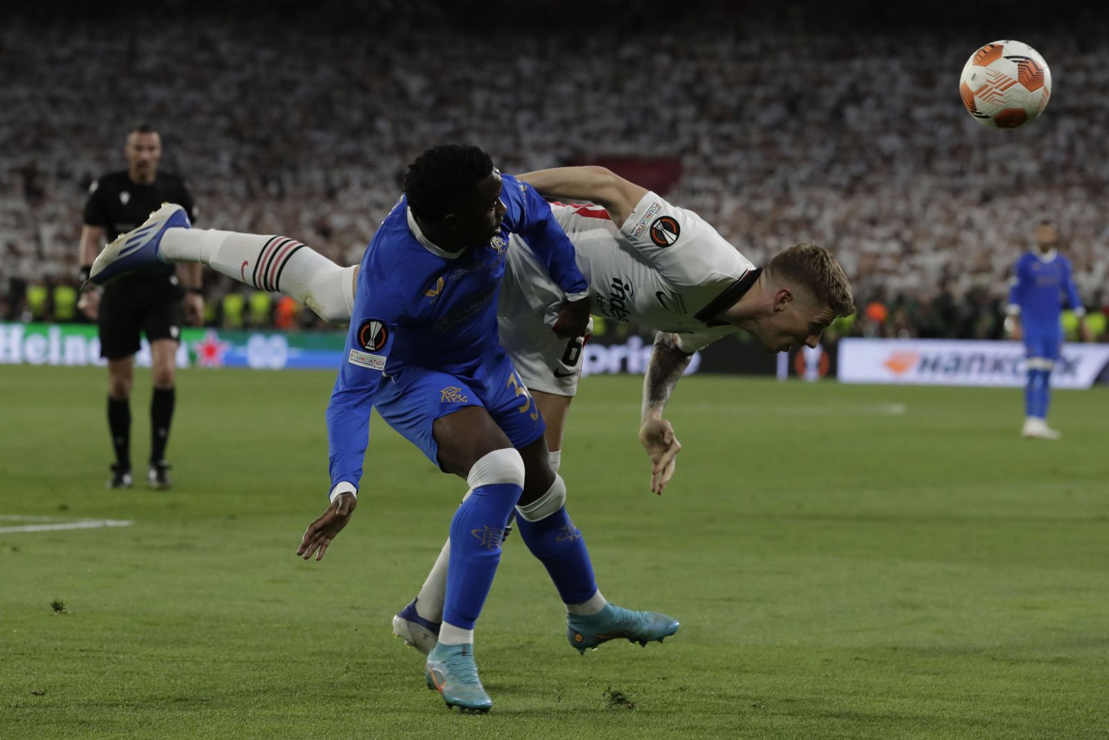 Las fotos del Eintracht-Rangers, la final de la Europa League en Sevilla