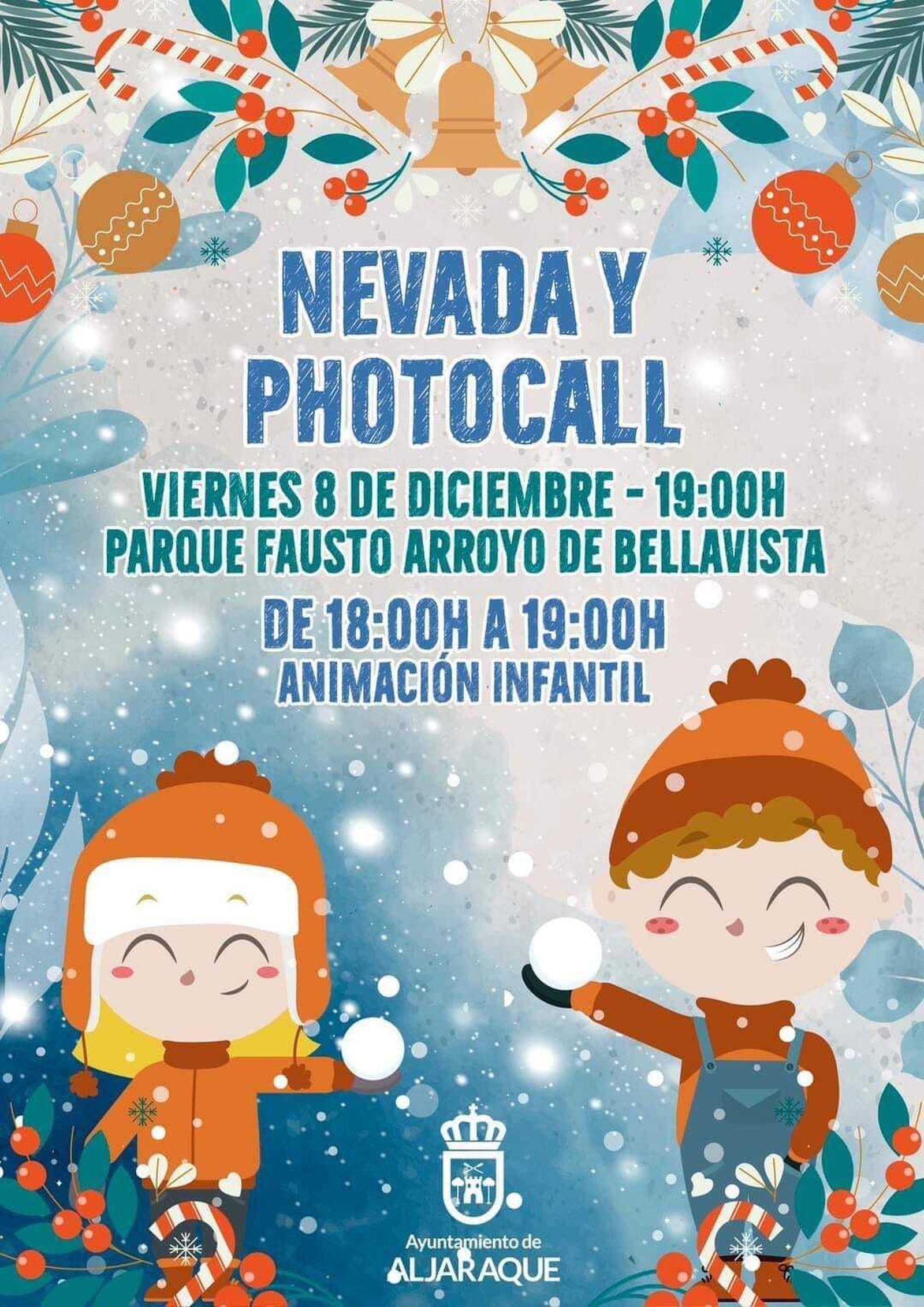 Nevada y Photocall en Aljaraque