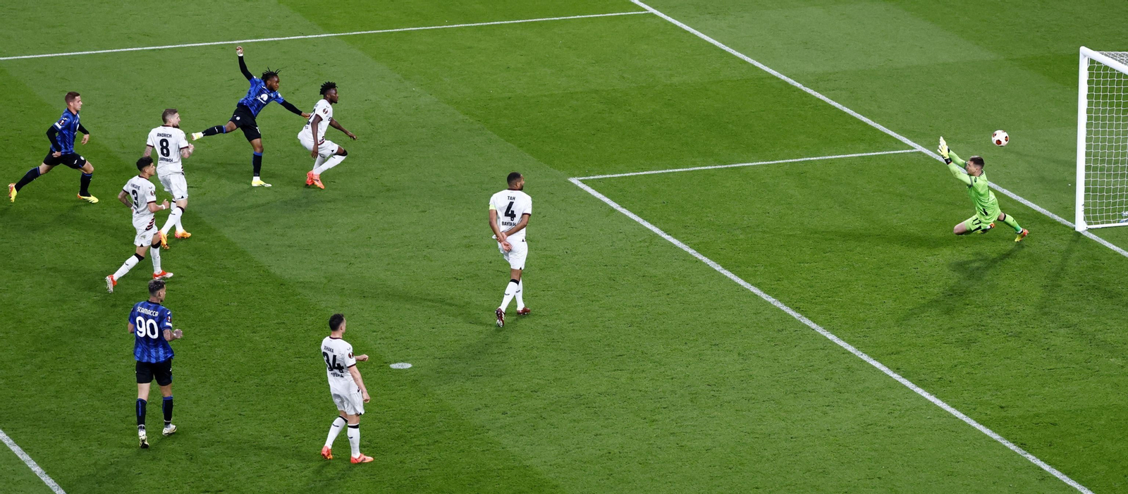 Las mejores fotos del título de la Atalanta en la Liga Europa