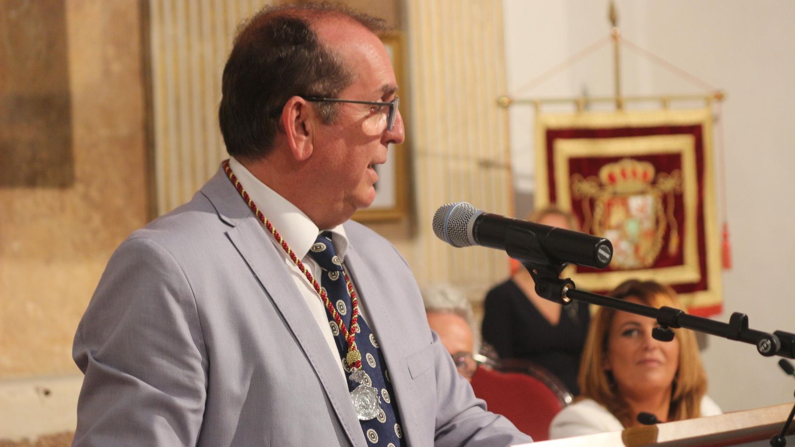 GUillermo Cisneros durante su intervención