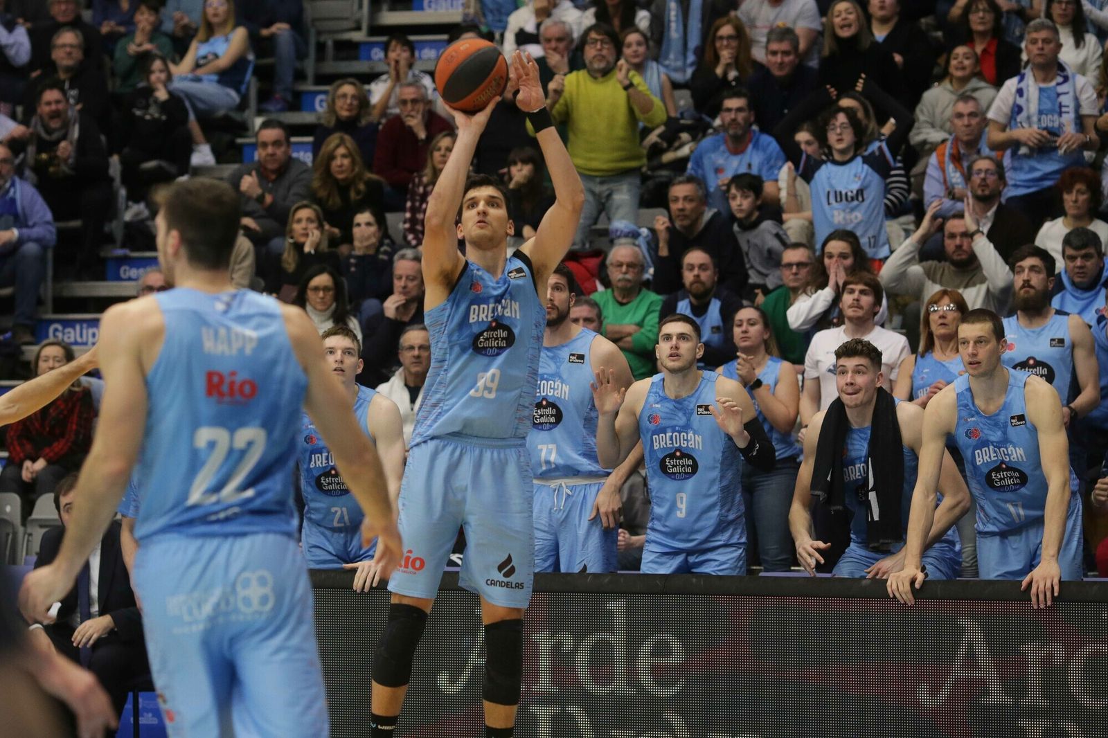 Las fotos del triunfo del Betis Baloncesto sobre el Breogán
