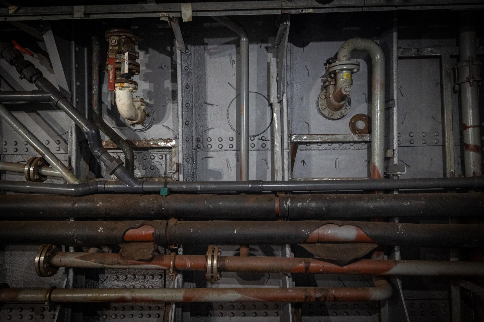 Un recorrido completo por las obras del buque escuela 'Juan Sebastián de Elcano'