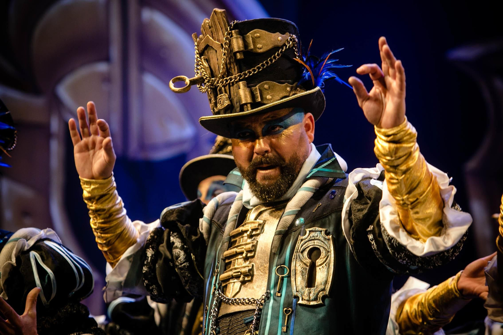 La comparsa de Nene Cheza "Los cerrajeros"