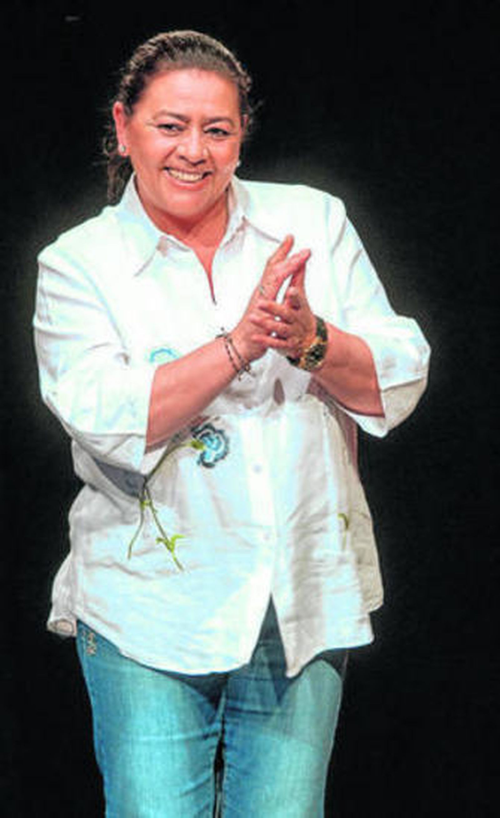 María es la presentadora del nuevo 'talent show' de la cadena andaluza.