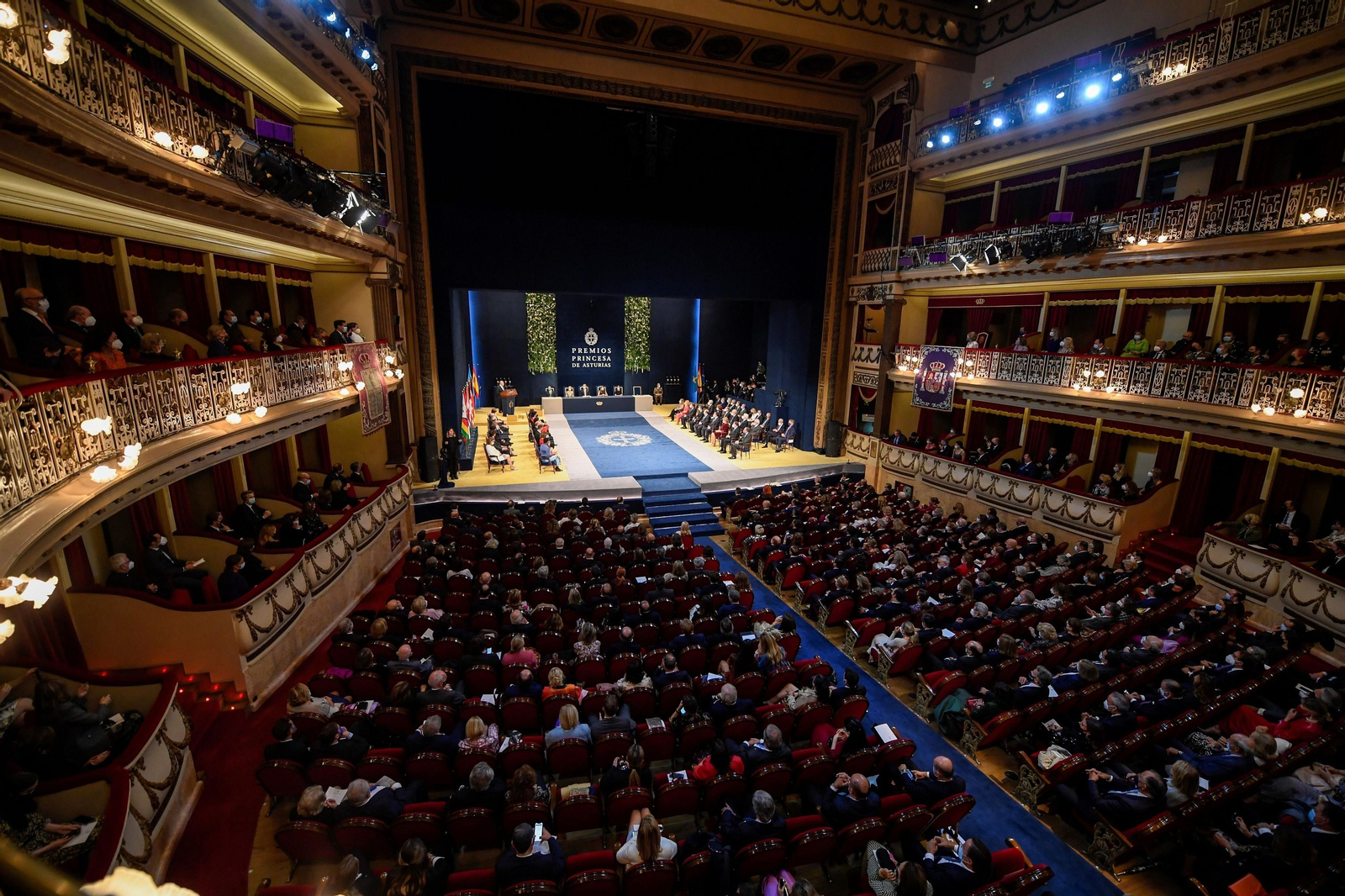Ceremonia de entrega de los Premios Princesa de Asturias 2021