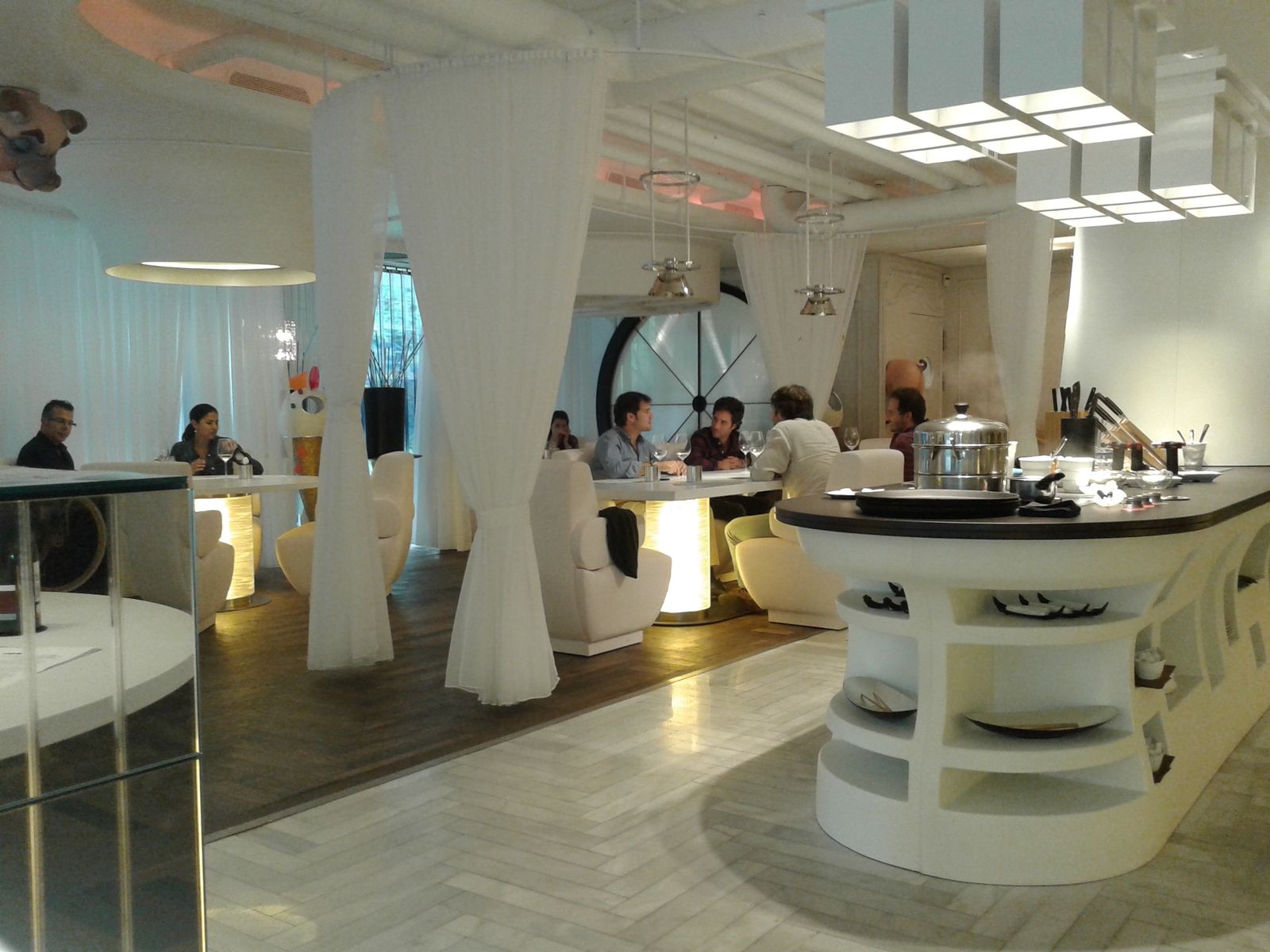 Panorámica del restaurante DiverXO.