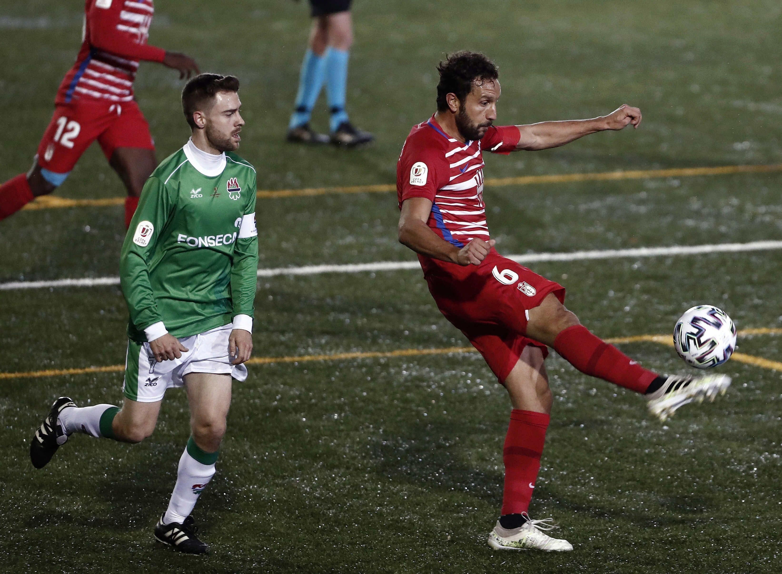 El Granada CF no tuvo problemas en Pamplona