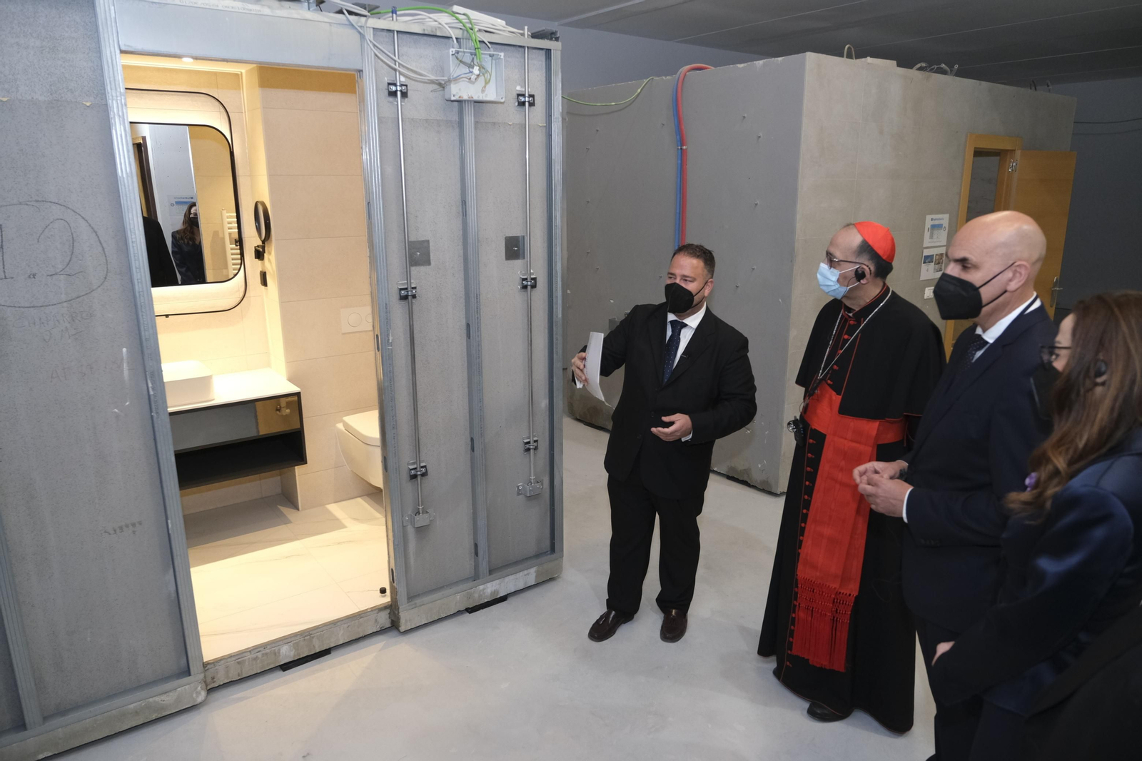 Bendición de las instalaciones de Hydrodiseño, en Huércal Overa (Almería)