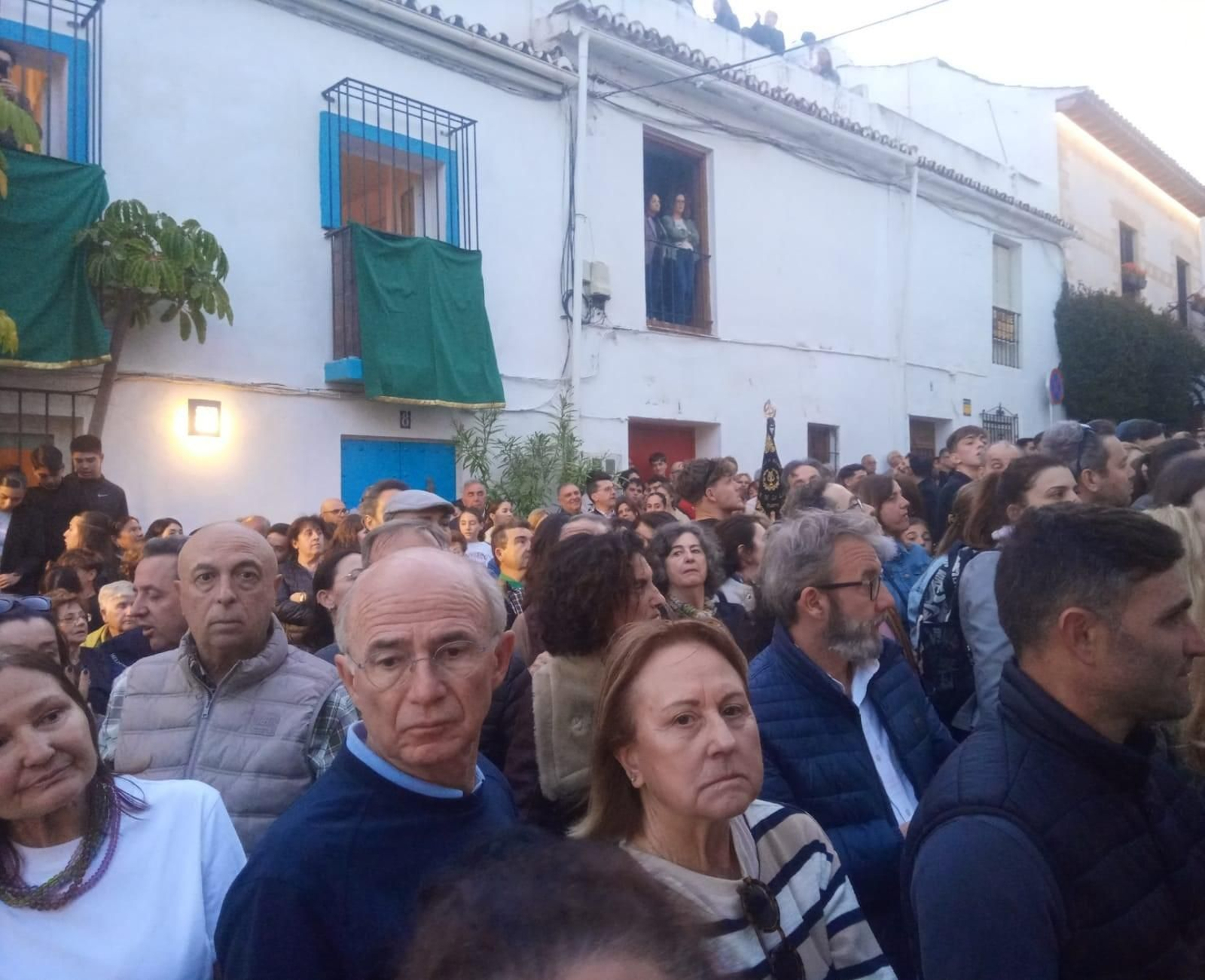 El Cristo Atado a La Columna el Lunes Santo en Marbella, en imágenes