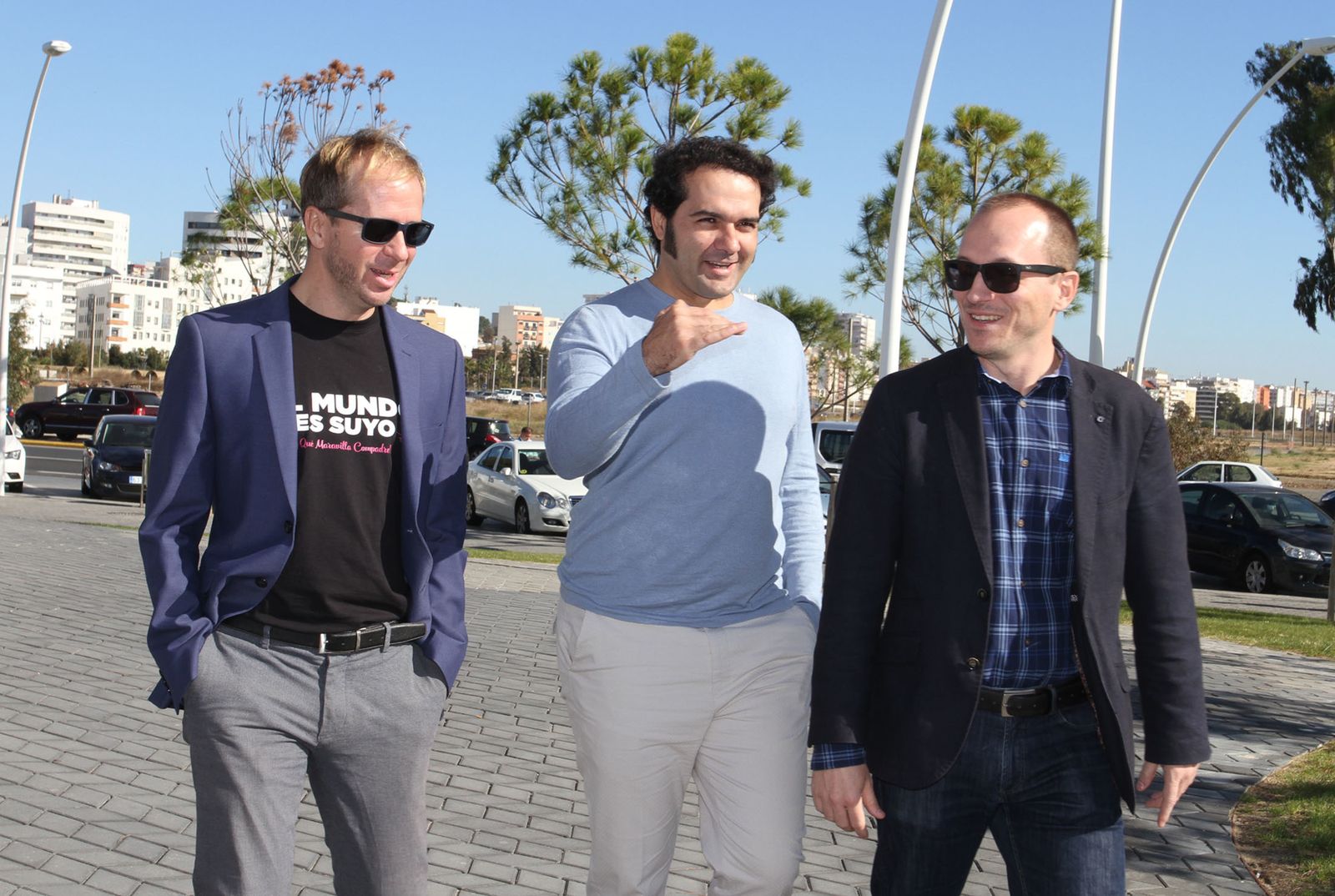 Alfonso Sánchez y Alberto López Premio Luz del Festival de Cine Iberoamericano de Huelva
