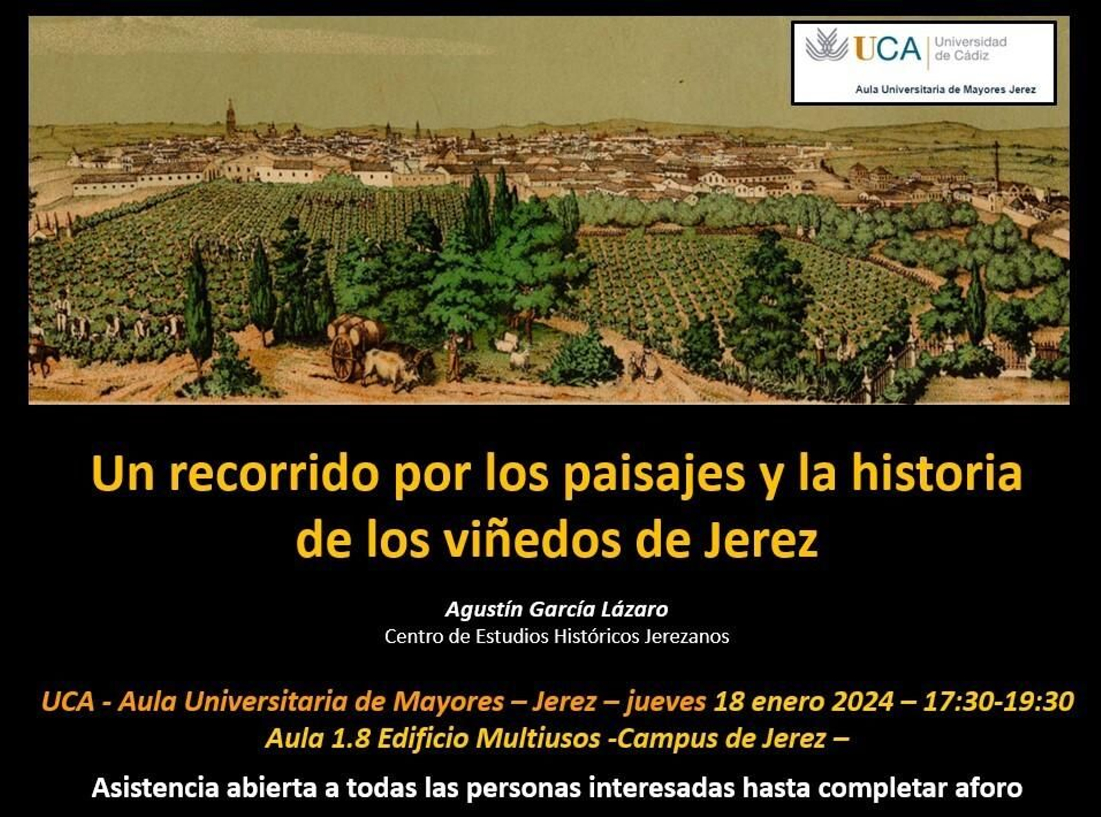 Paisajes de los viñedos jerezanos