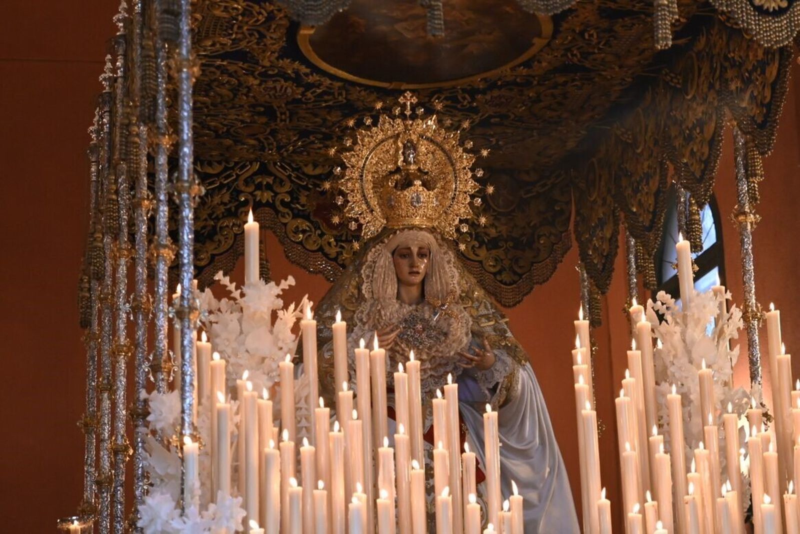 Intimidad en la Merced en este Lunes Santo de Córdoba, en imágenes