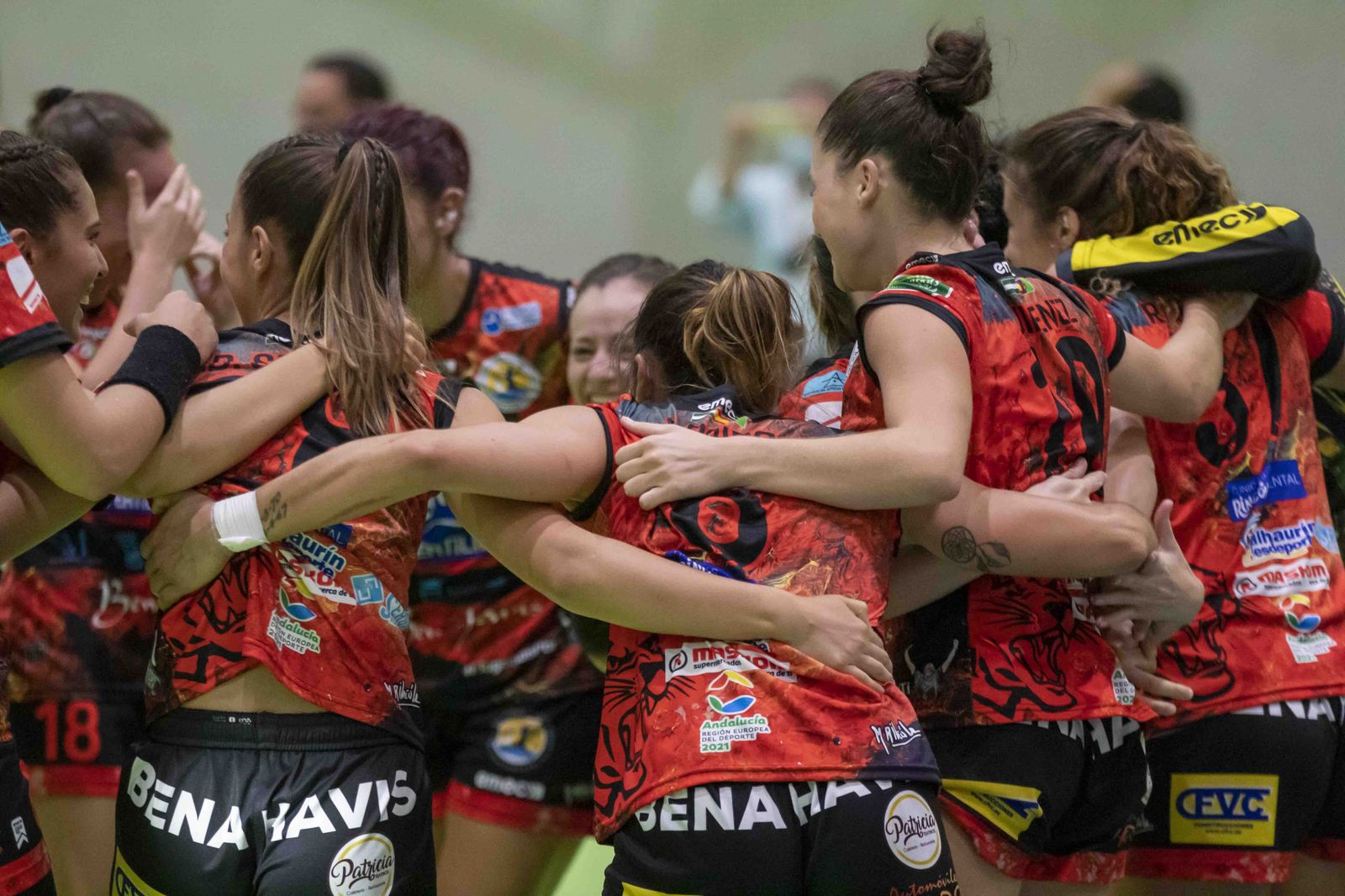 Piña del Rincón Fertilidad Málaga en la Copa de la Reina.