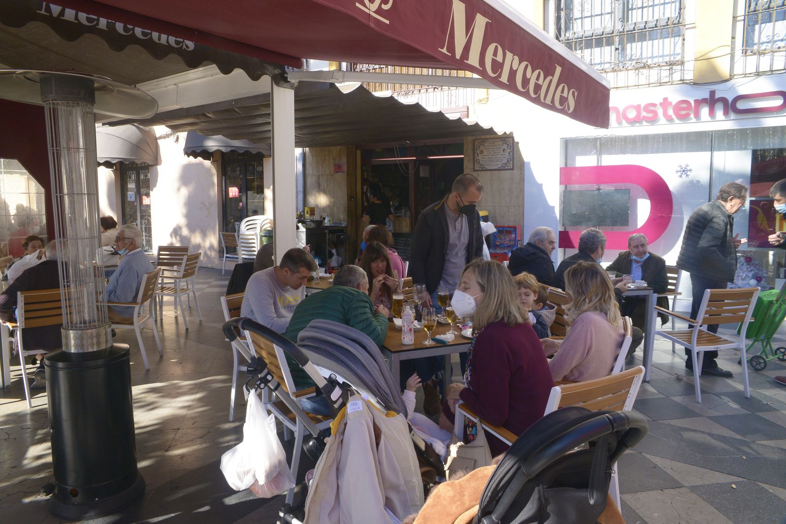 Fotos de ambiente navideño en Algeciras.