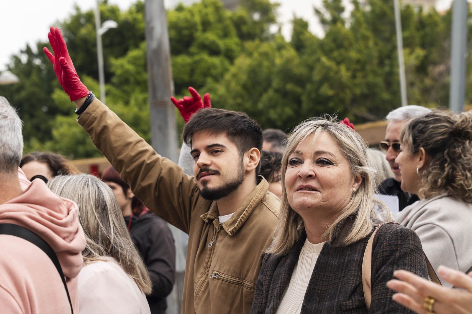 Las imágenes de la Manifestación de la Plataforma por la Dignidad de los Autónomos en Almería