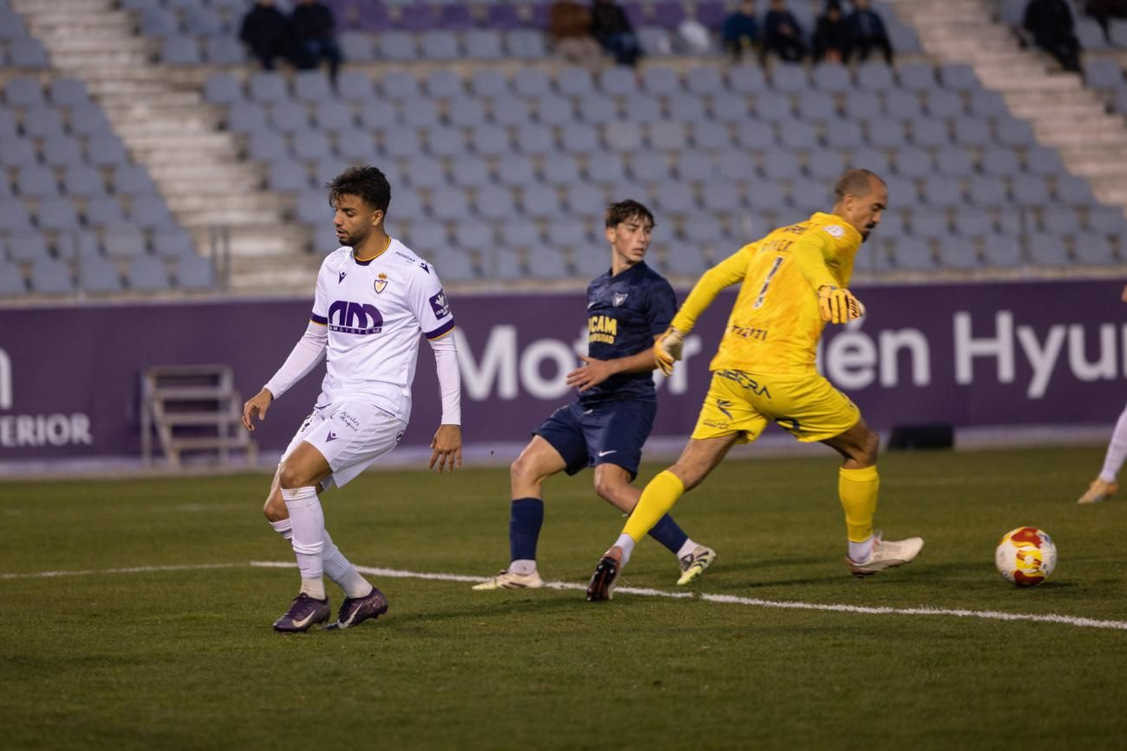 La dura derrota del Real Jaén ante el UCAM Murcia