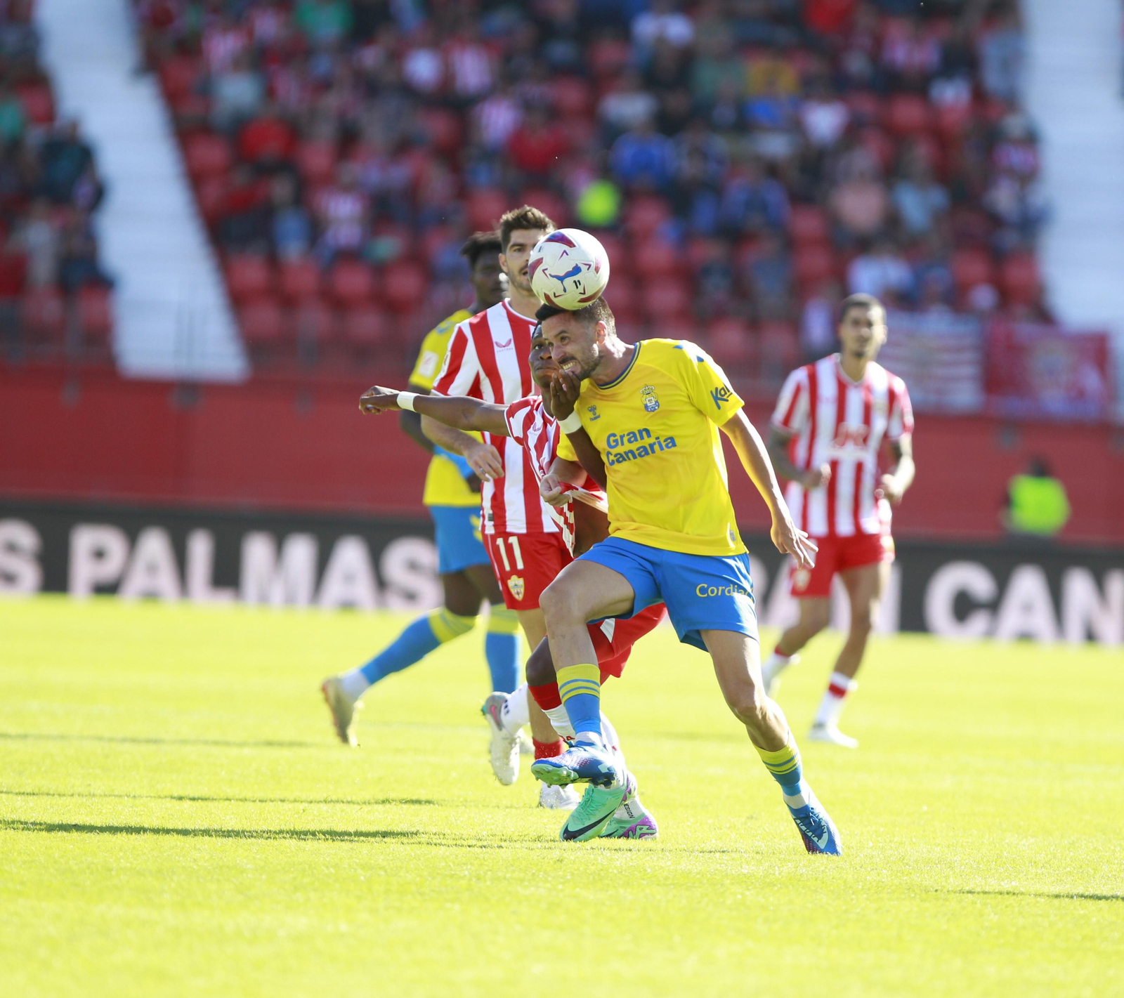 Imágenes del partido U.D. Almería-U.D. Las Palmas
