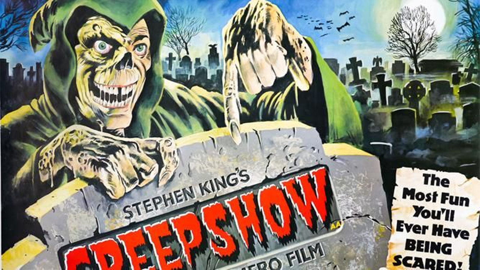 Detalle del cartel de la película de George A. Romero.