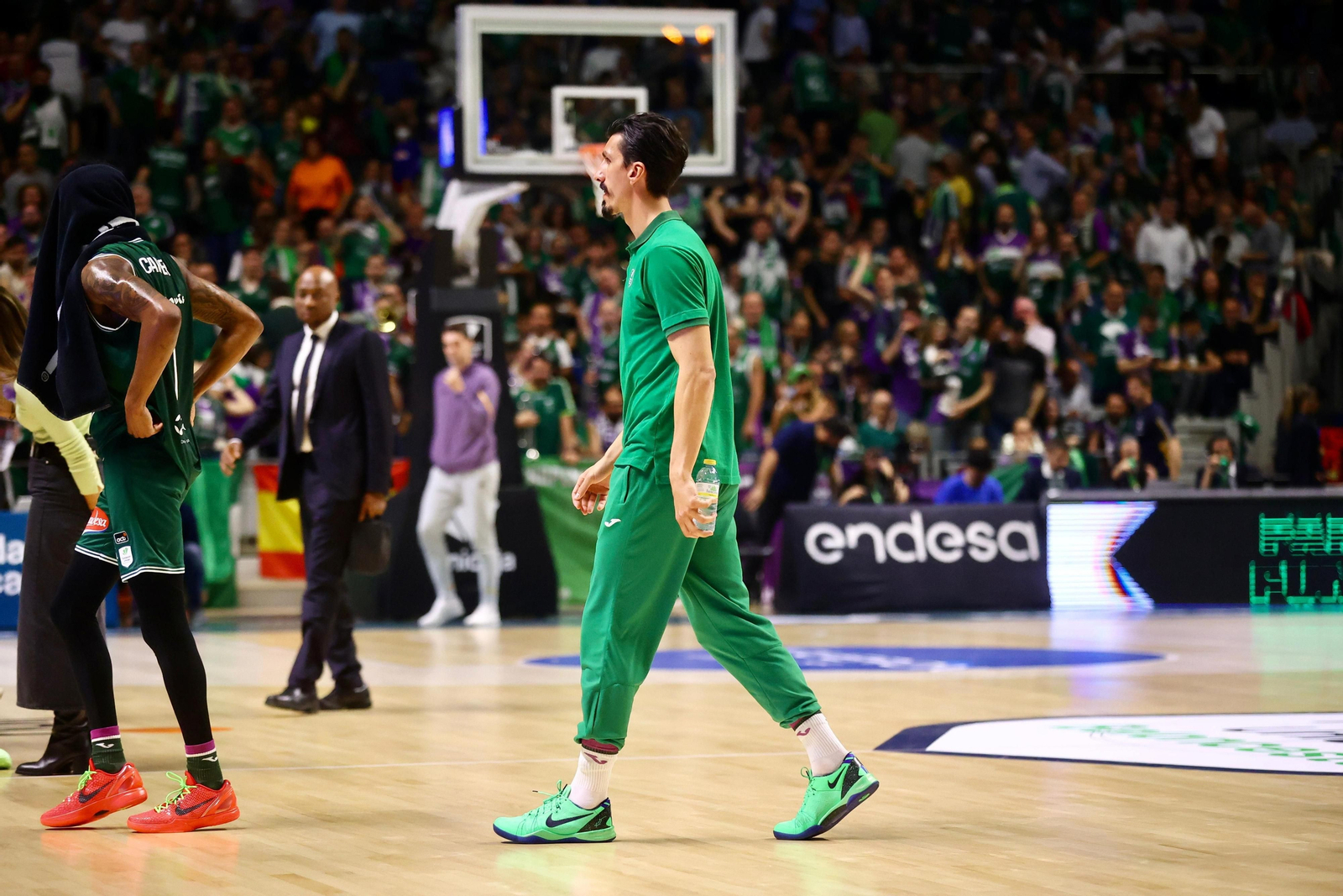 El Unicaja - Real Madrid, en fotos