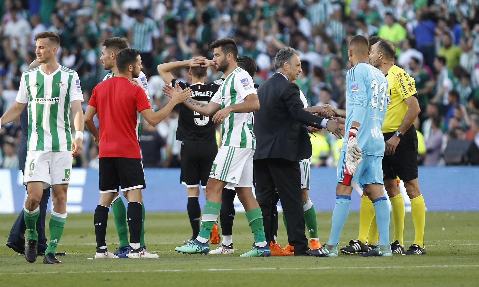 El Real Betis-Sevilla FC, en imágenes