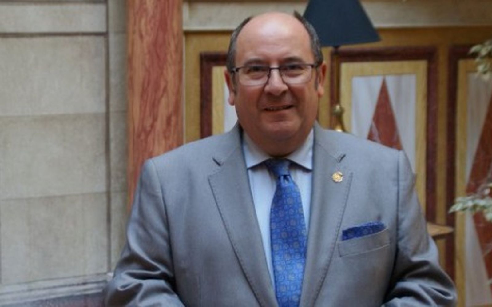 El cofrade Juan Manuel Delgado