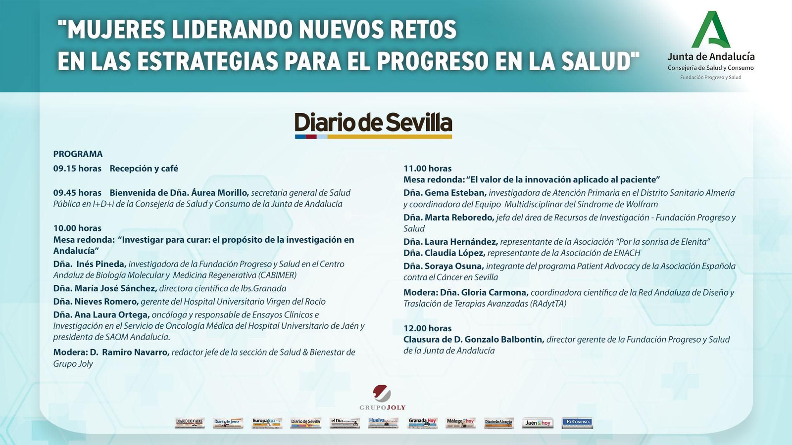 Programa de la jornada.