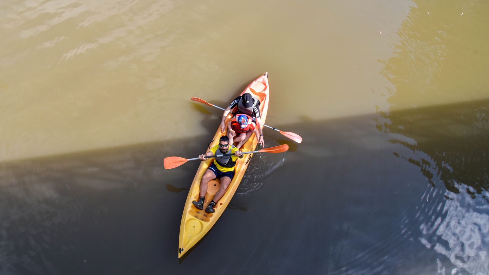 Ruta en kayak por El Palmones