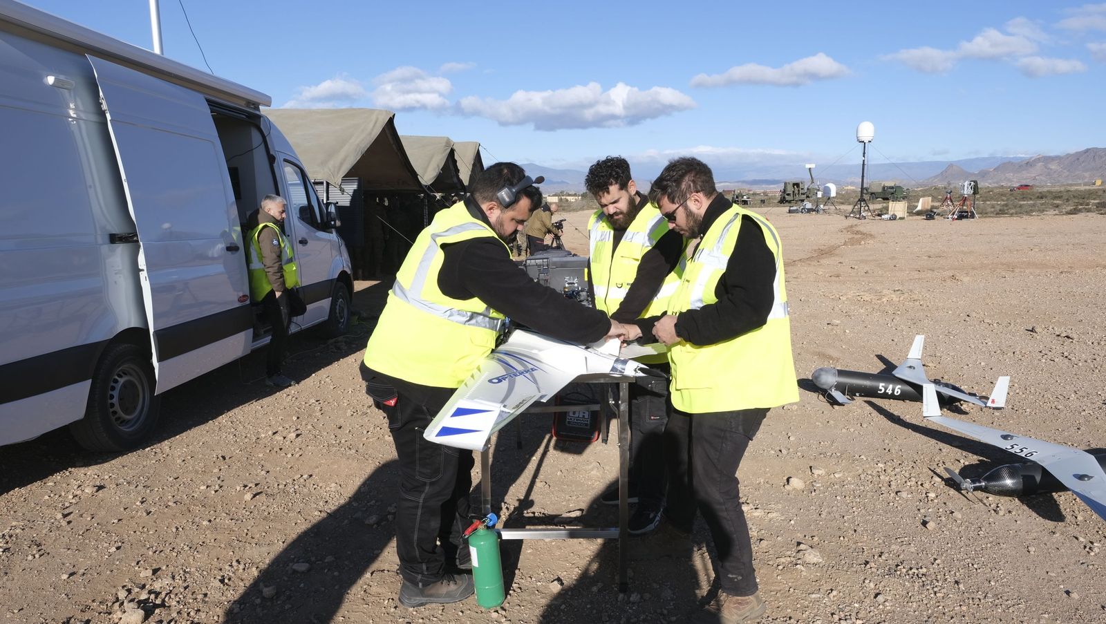 En imágenes: así entrena La Legión para combatir contra los drones