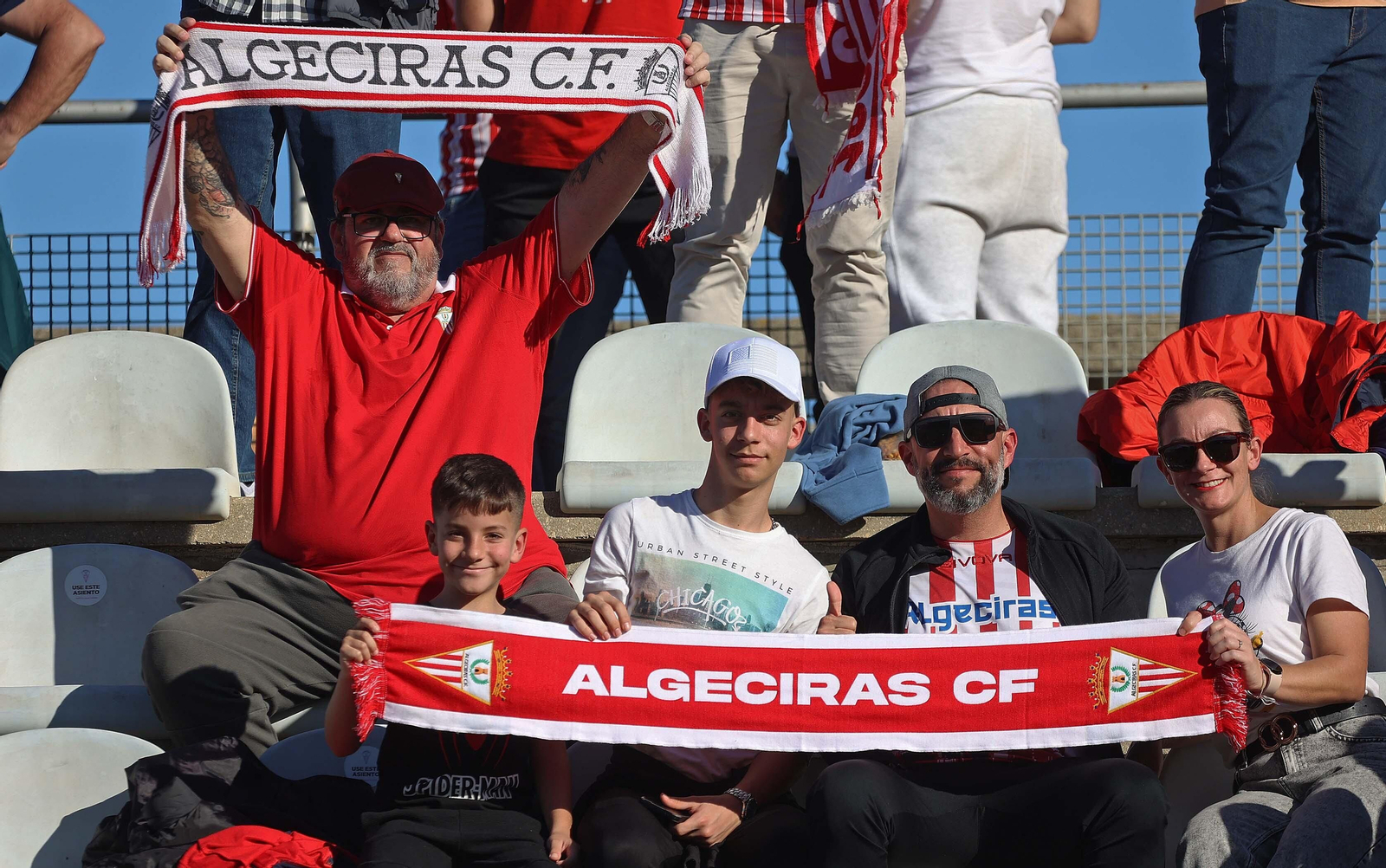 Búscate en el Nuevo Mirador durante el Algeciras - Real Madrid Castilla de Primera Federación
