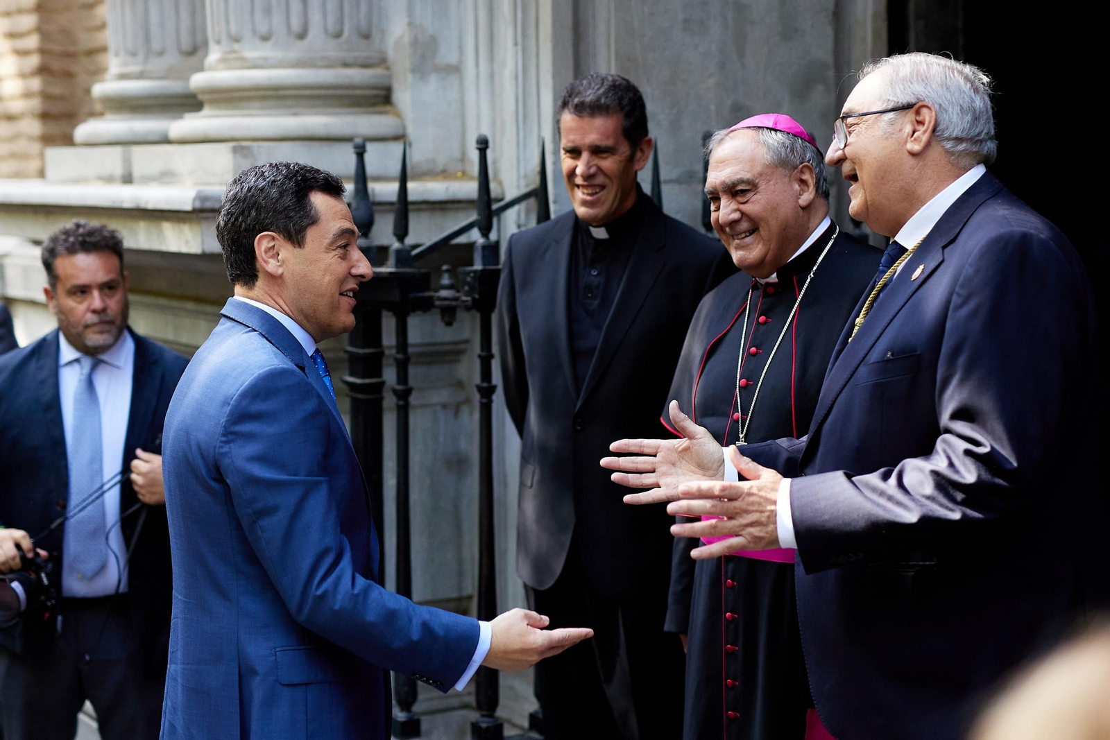 El Rey Felipe VI visita la Basílica de las Angustias, Mayo 2025 Las imágenes de la vista del Rey Felipe VI a la Basílica de la Virgen de las Angustias de Granada