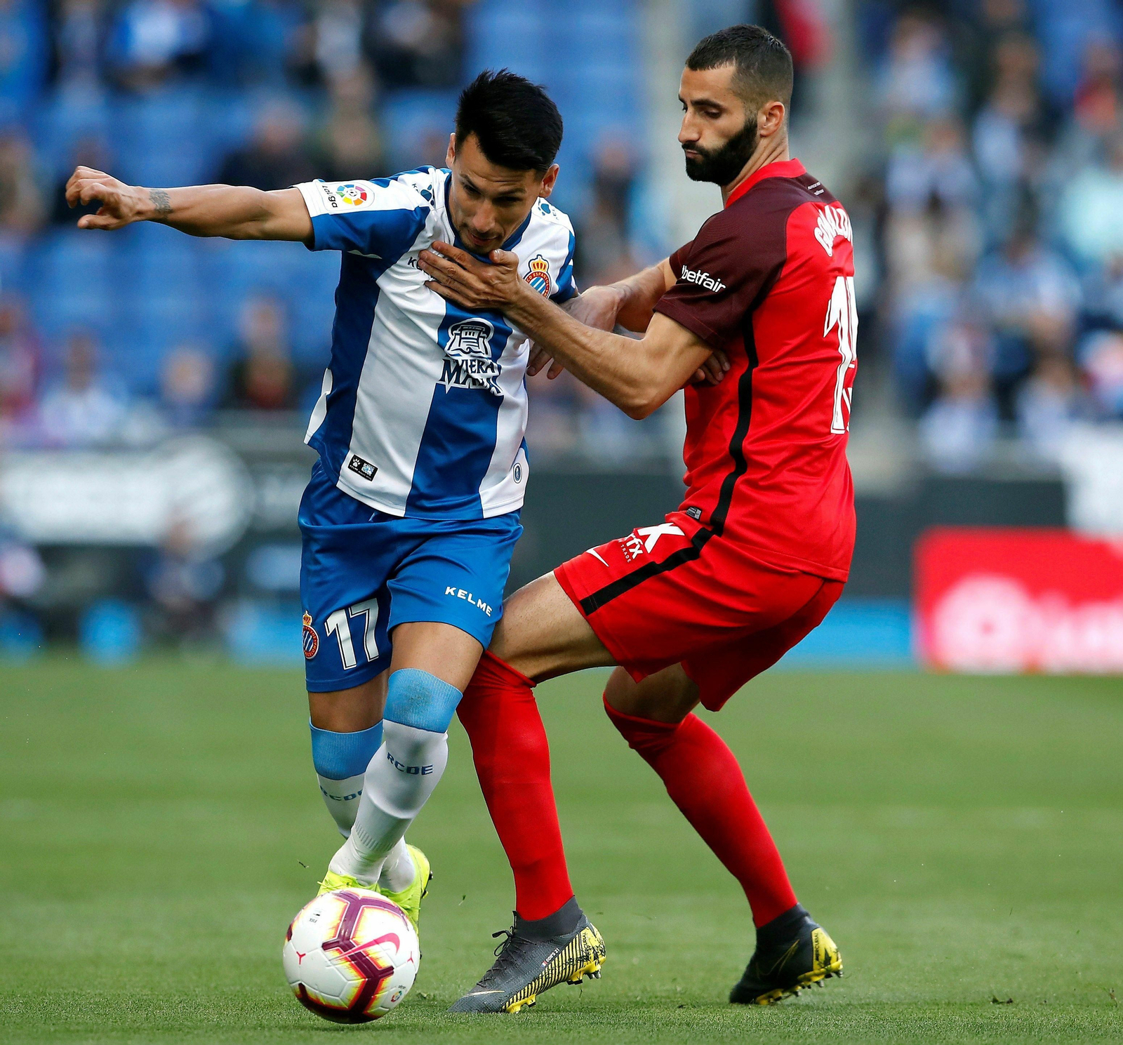 El Espanyol-Sevilla, en imágenes