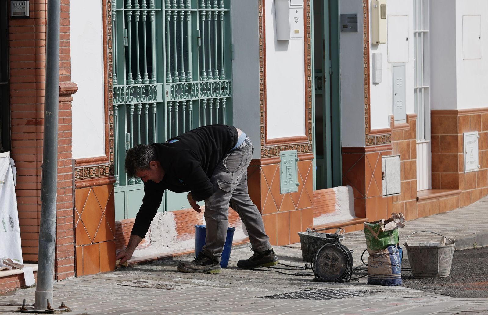 Las fotos de las inundaciones en el Palmar de Troya por la borrasca Leonardo