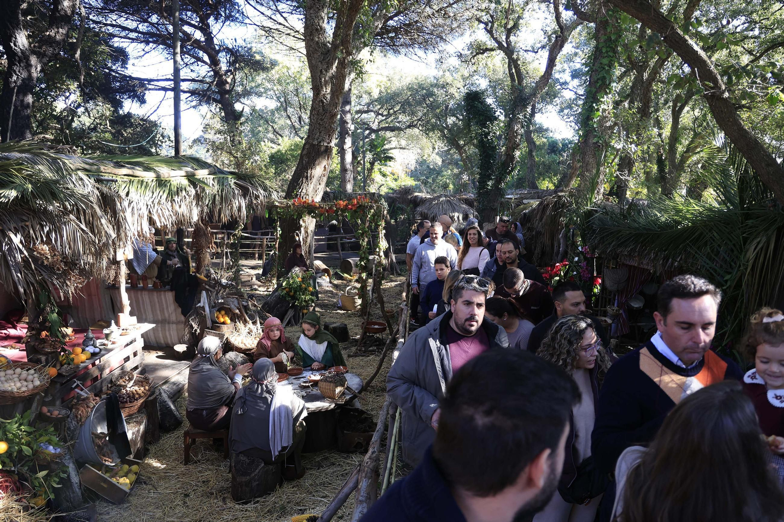 Las fotos de la inauguración del Belén Viviente de Pelayo en Algeciras