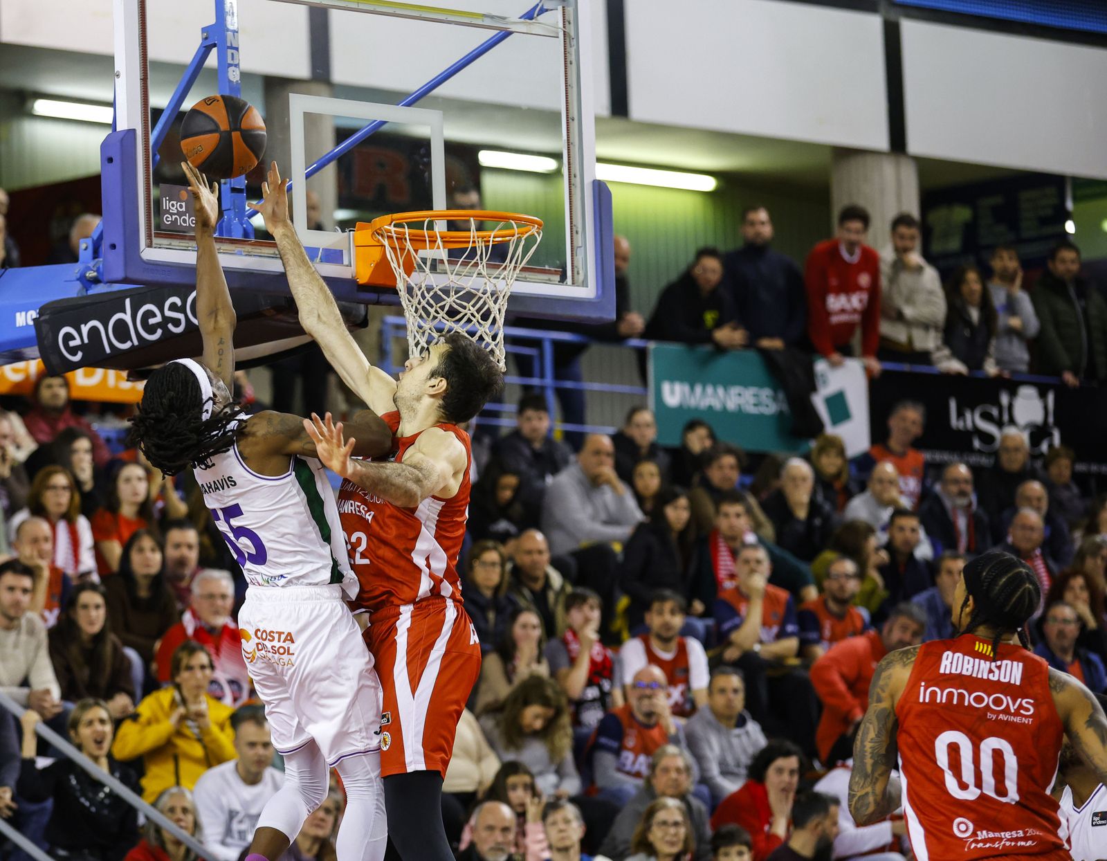 El Baxi Manresa - Unicaja, en fotos