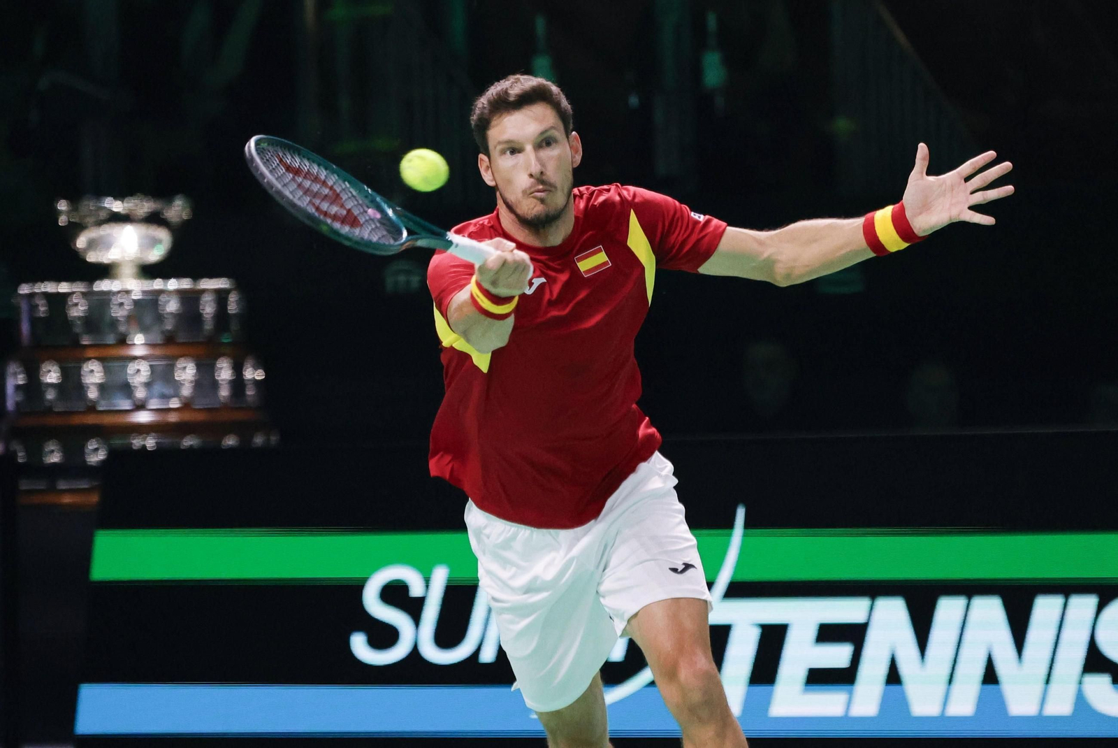 Las fotos de la final de la Copa Davis Italia-España