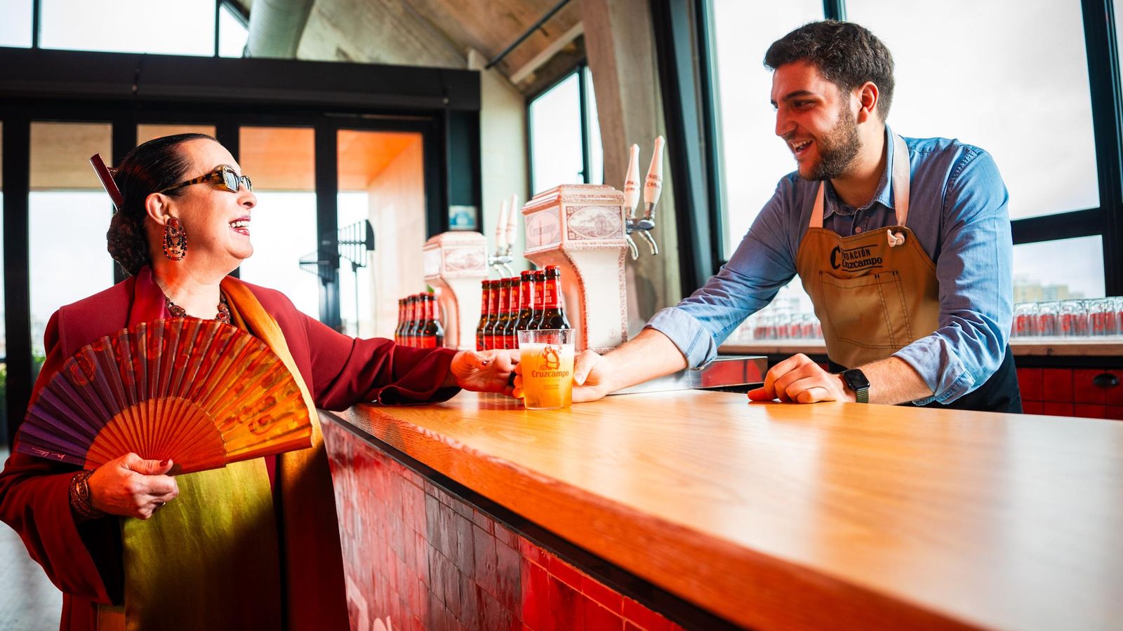 Martirio, durante la presentación de Patrimonio.