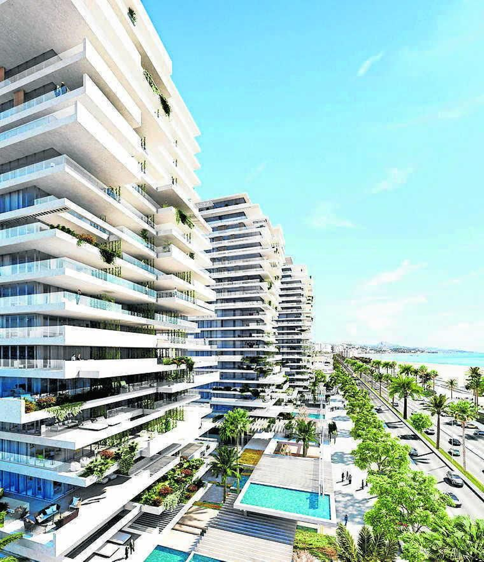 Edificios diseñados por Carlos Lamela en el sector Torre del Río.