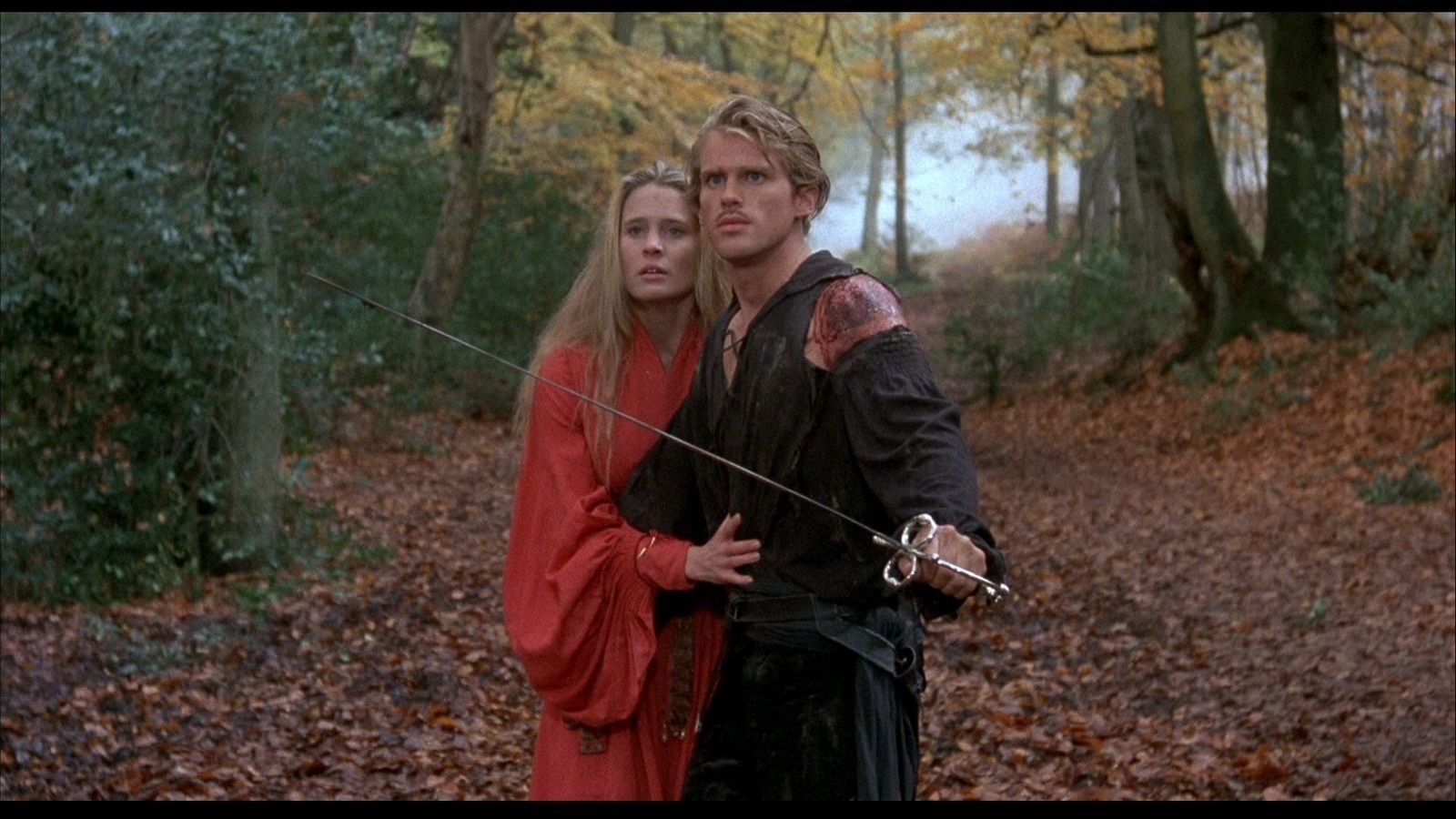 Cary Elwes y Robin Wright en una de las icónicas escenas de la película.